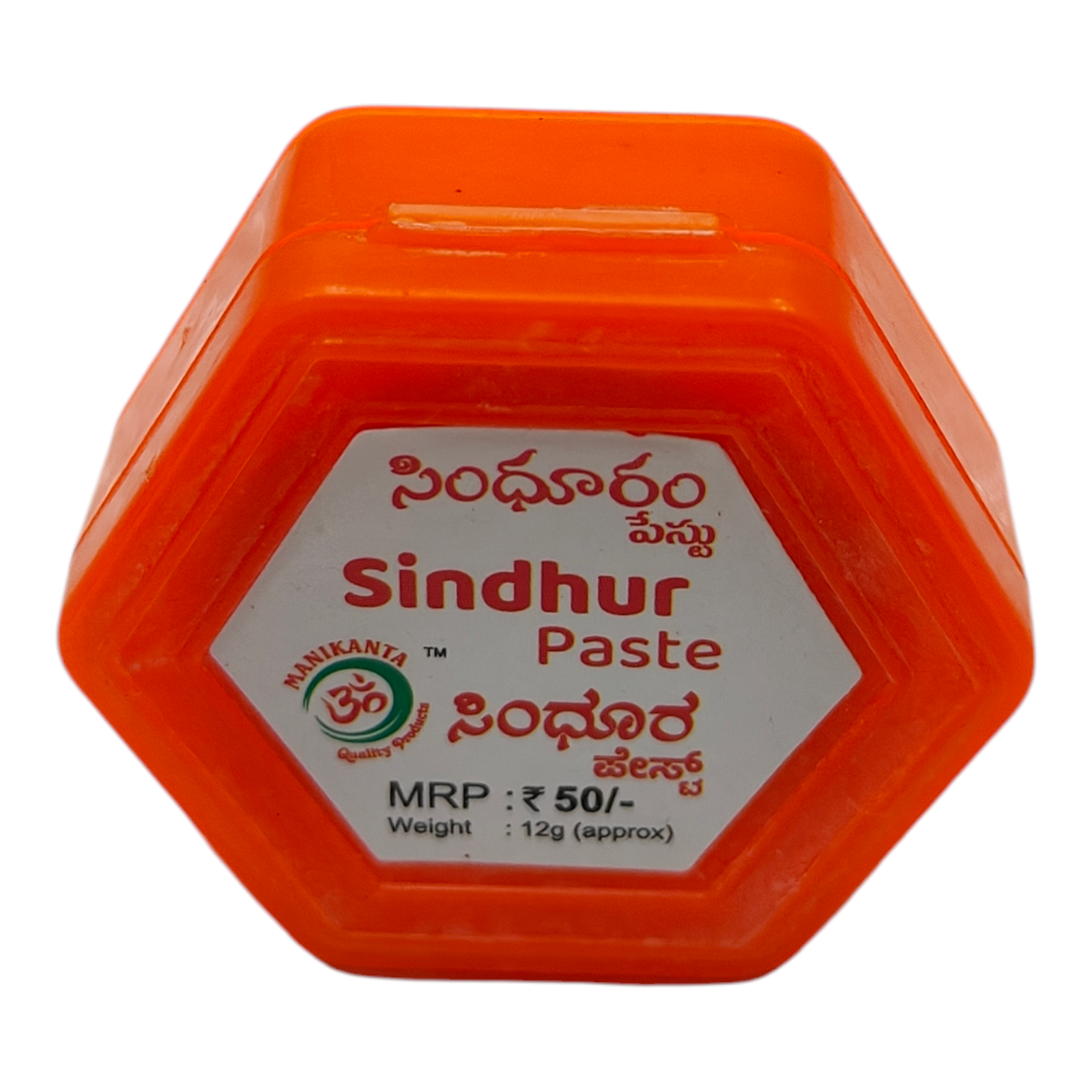 Manikanta Sindur Paste 12 gms Box – Pure Red Sindoor for Pooja & Tilak