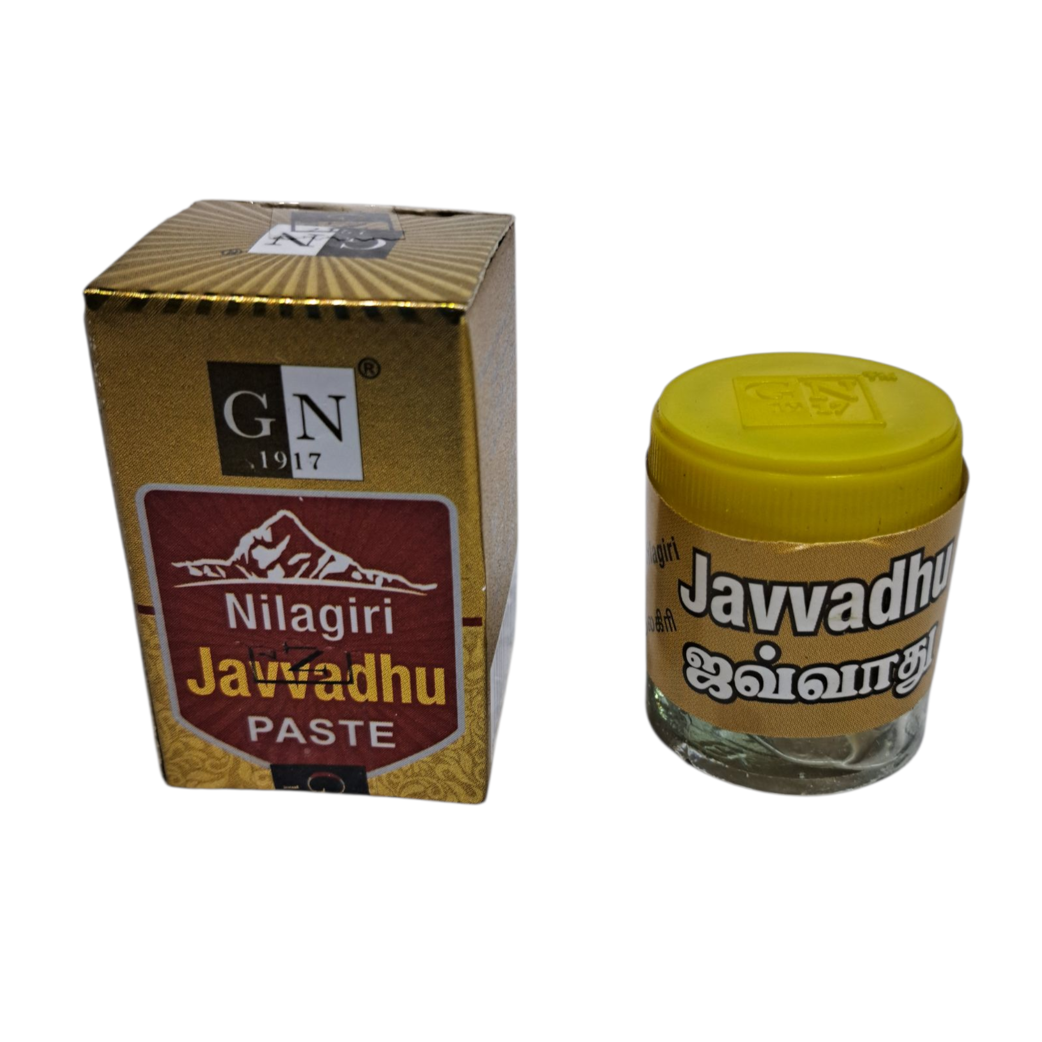 GN Kangaroo Nilagiri Javvadhu Paste 5 gms – Natural Herbal Fragrance for Spiritual & Personal Use நீலகிரி ஜவ்வாது களிம்பு