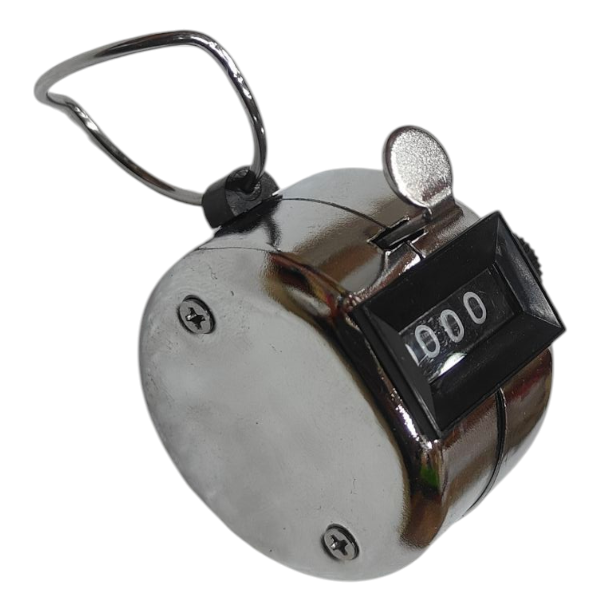 Steel Mechanical Japam Counter – Durable Finger Counter for Chanting, Mantra Recitation & Meditation