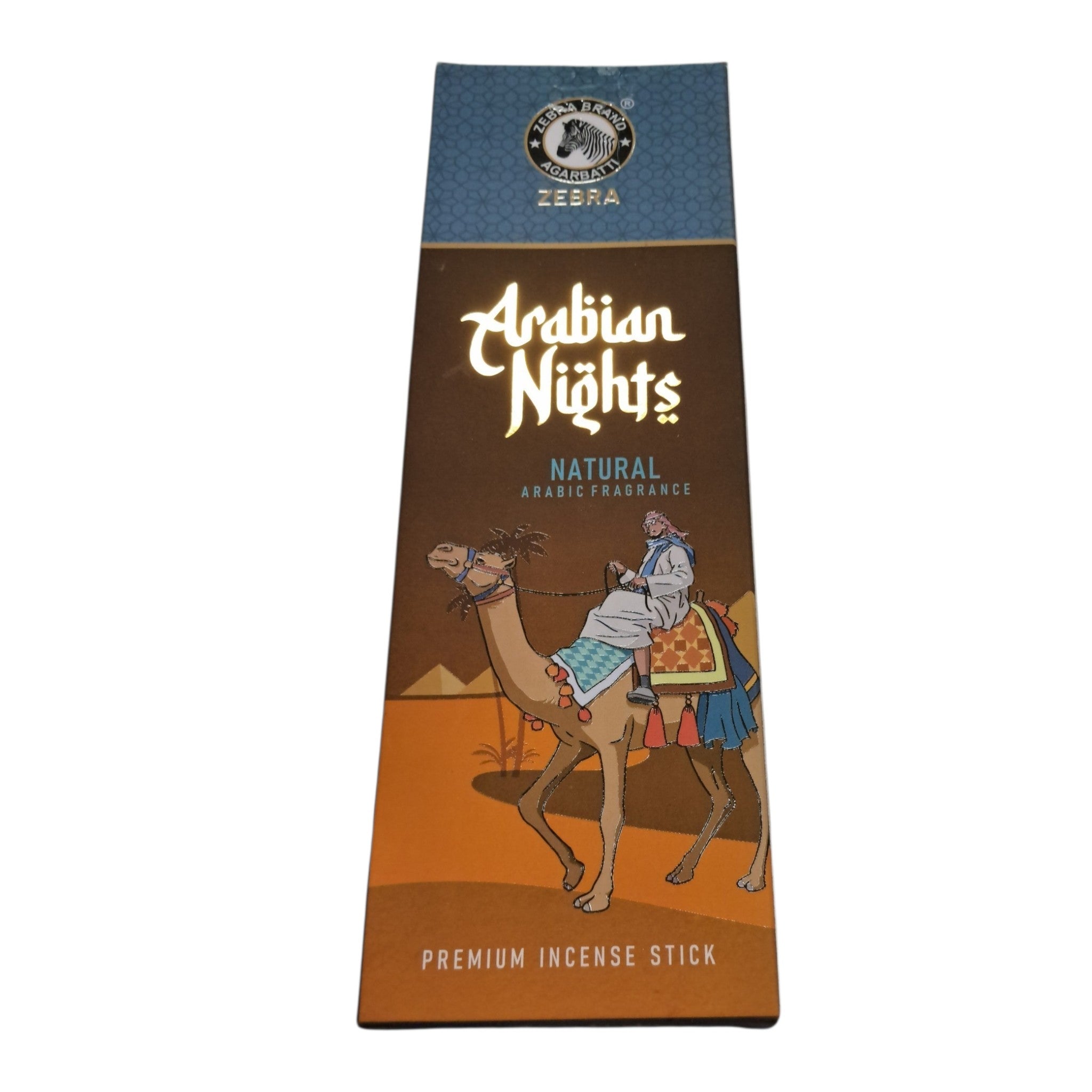 Zebra Arabian Nights Premium Incense Stick - Long Lasting Oud Fragrance