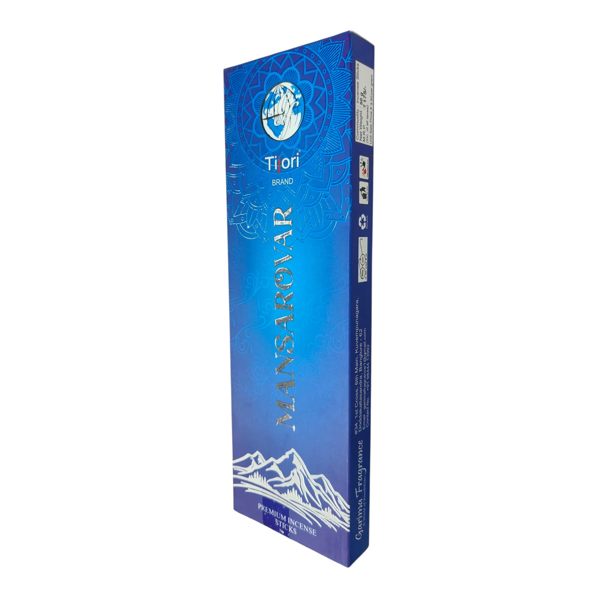 Tijori Mansarovar Premium Incense Sticks