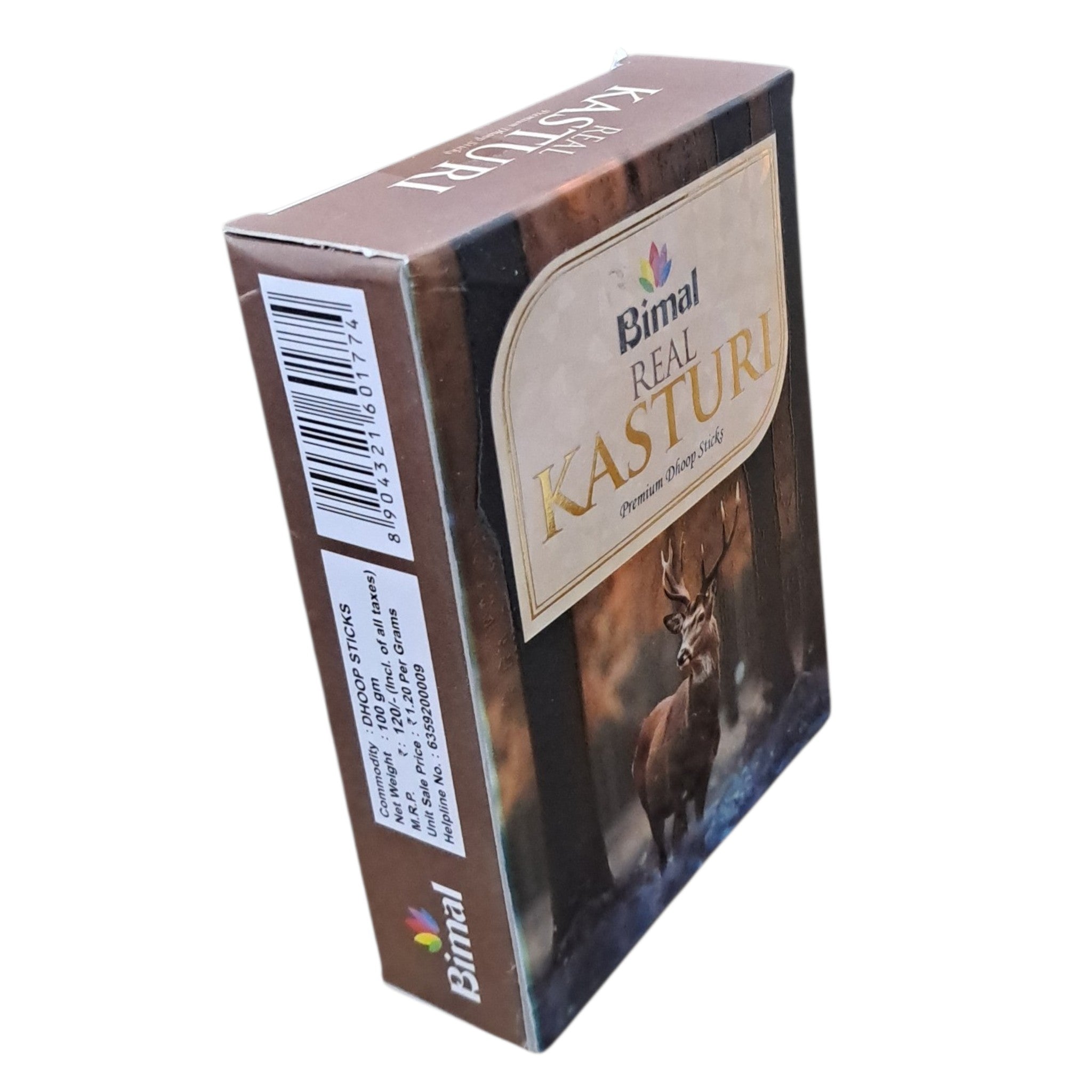 Bimal Real Kasturi Premium Dhoop Sticks -releases a long-lasting scent for Pooja & Yoga