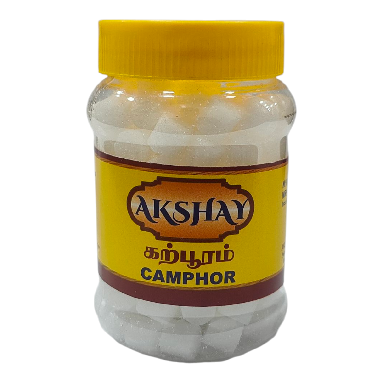 Akshay camphor 100 Grams Pure Puja Camphor Round (Karpuram) – Smokeless Divine Camphor for Aarti, Puja & Spiritual Rituals