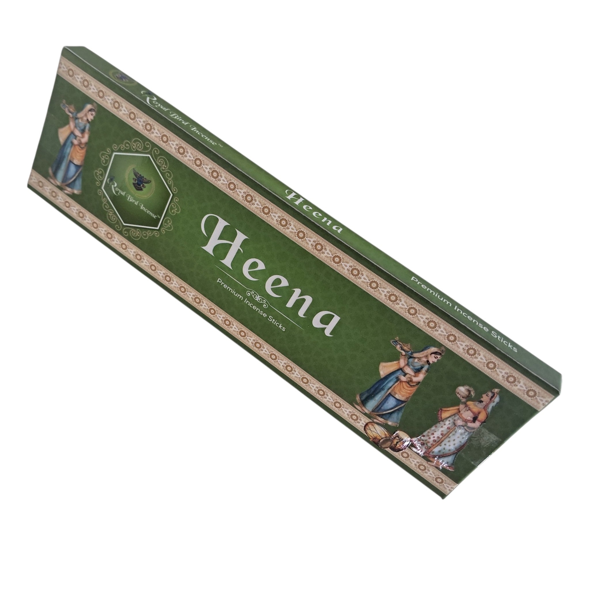 Royal Bird Incense Heena Premium Natural Incense - specific fragrance for Pooja and Yoga