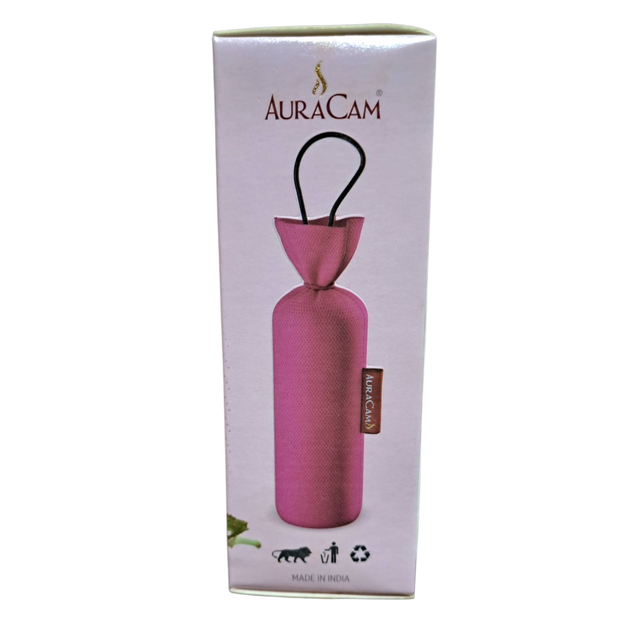 AurACam Camphor Pod Rose Flavour ரோஜா வாசனை Aromatic Natural Air Purifier & Mood Enhancer