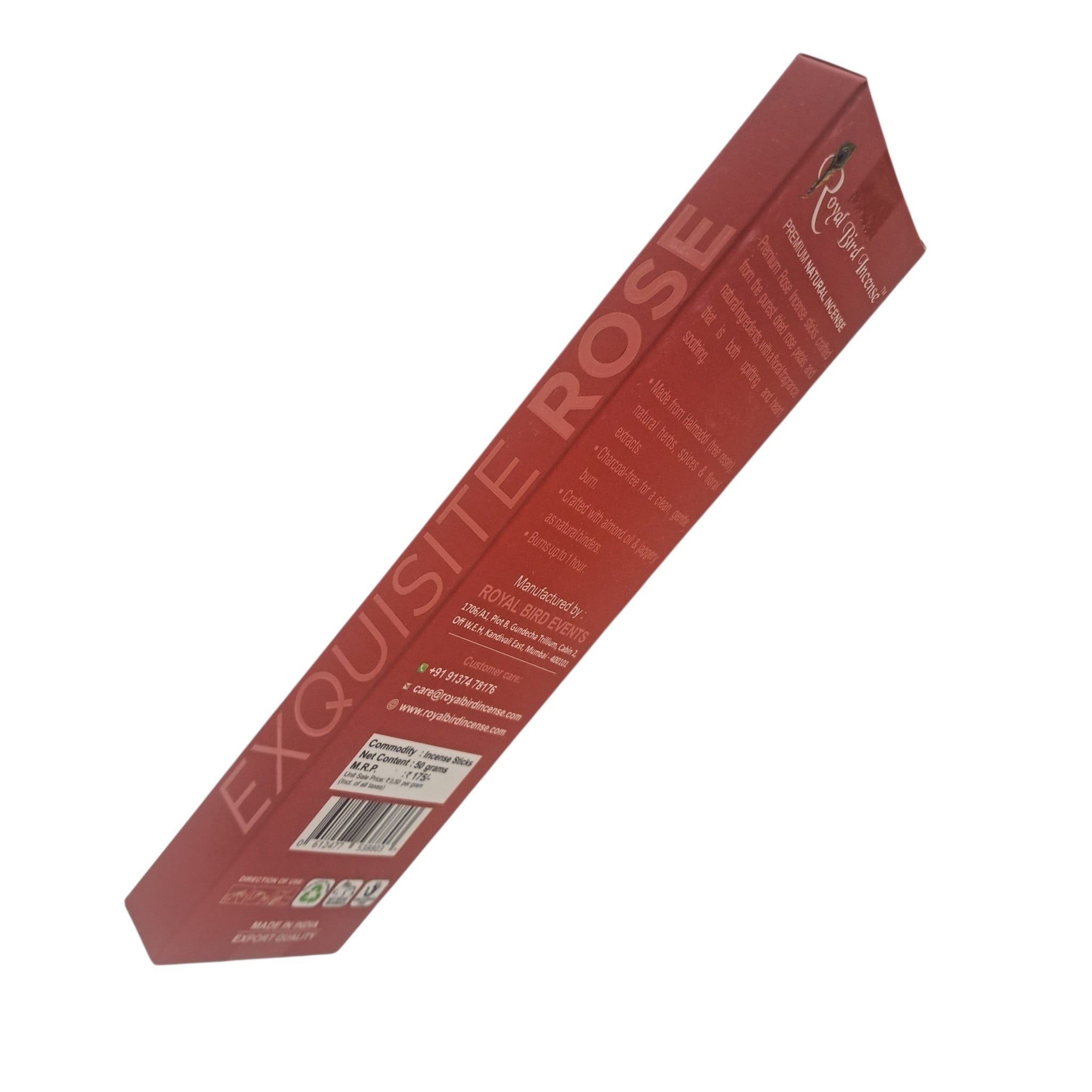 Royal Bird Incense  Rose Flora  Premium Natural Incense