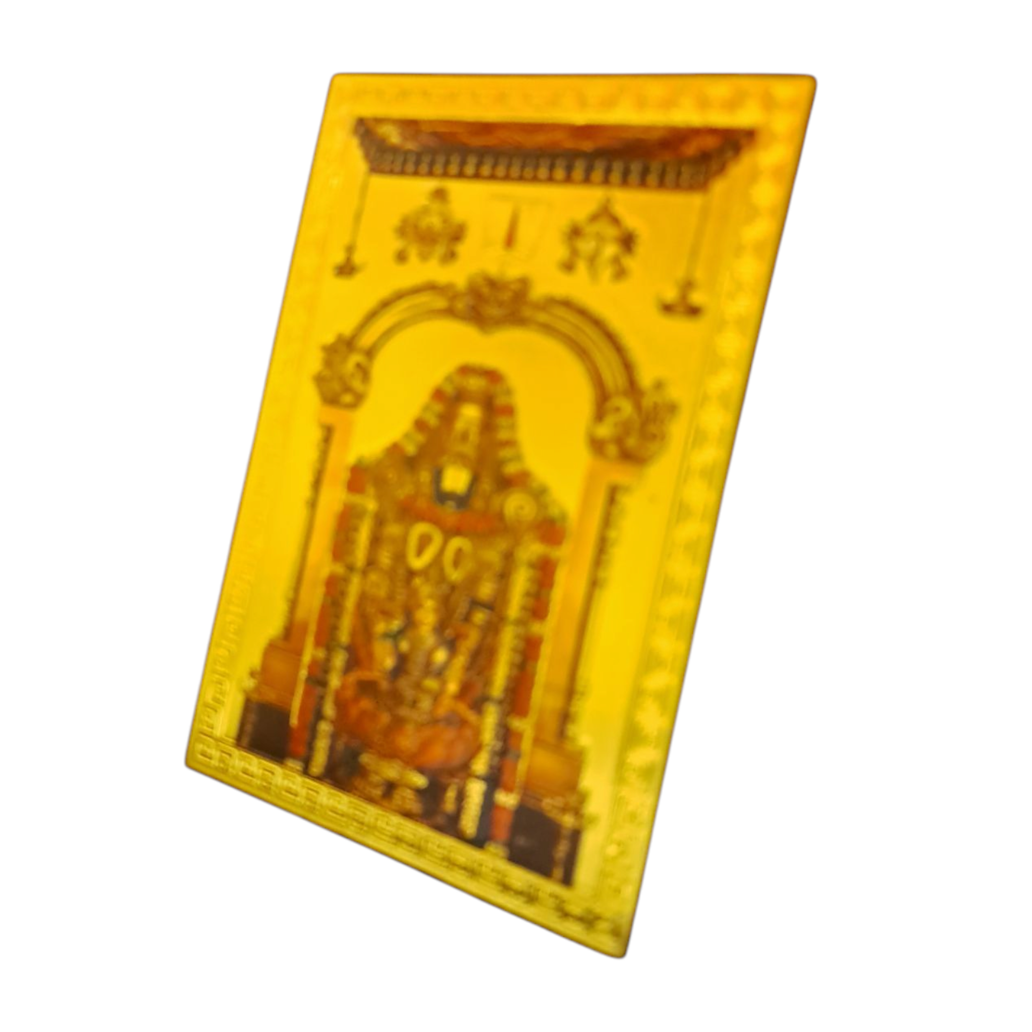 Tirupathi Balaji under Pandhal Magnet 6.25 X 8.5 Cms