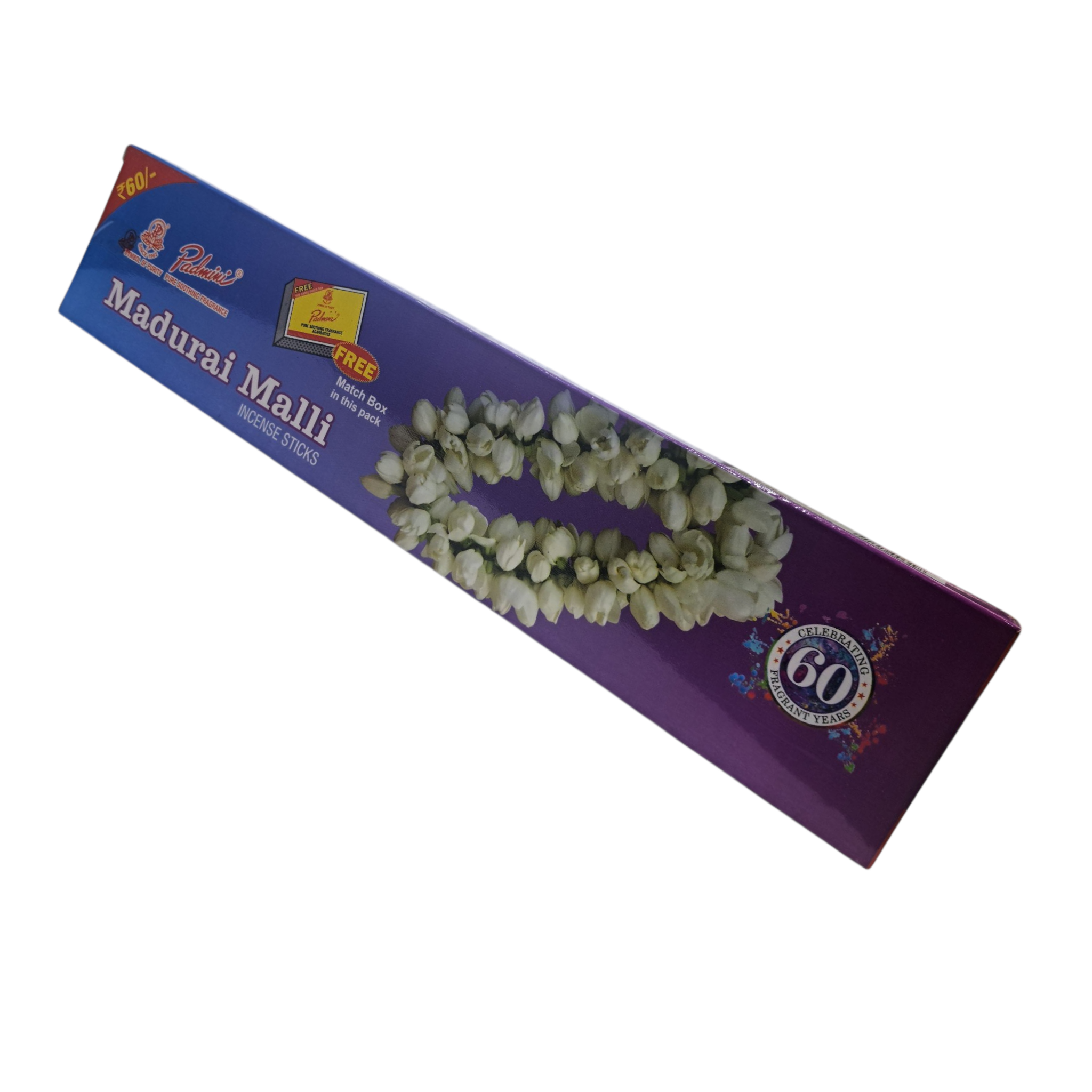 Padmini Madurai Malli Incense Sticks - மதுரை மல்லி வாசனை அகர்பத்தி