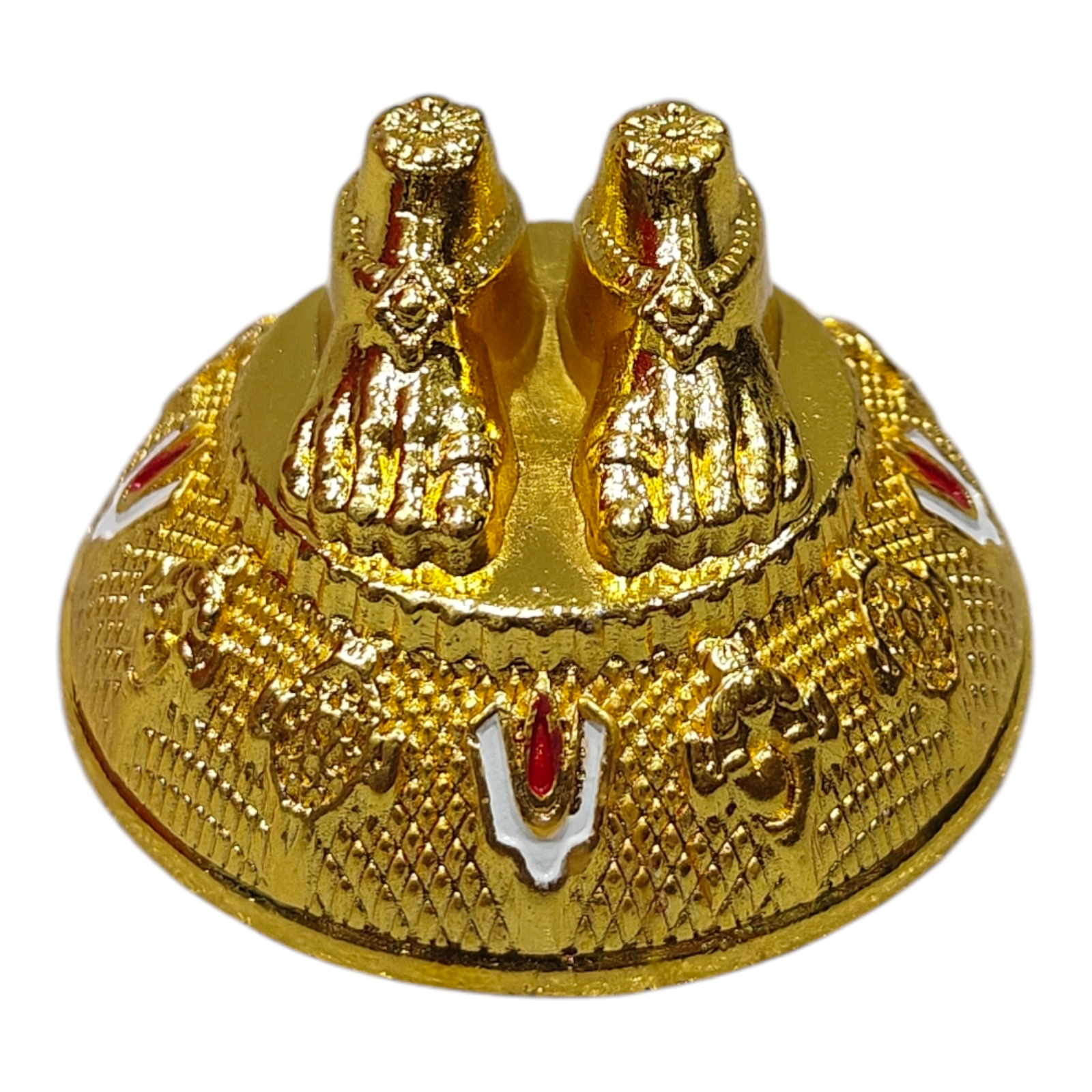 Lotus Feet of Sri Srinivasa Perumal for Pooja, Car Dashboard & Home Décor - Sacred Symbol of Divine Blessings