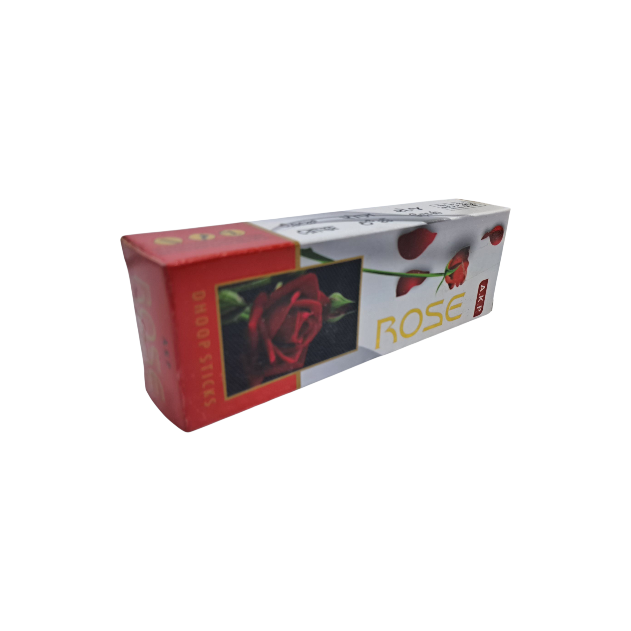 AKP Rose Dhoop Sticks 50 gms - Natural Floral Fragrance for Pooja Home & Temple Use