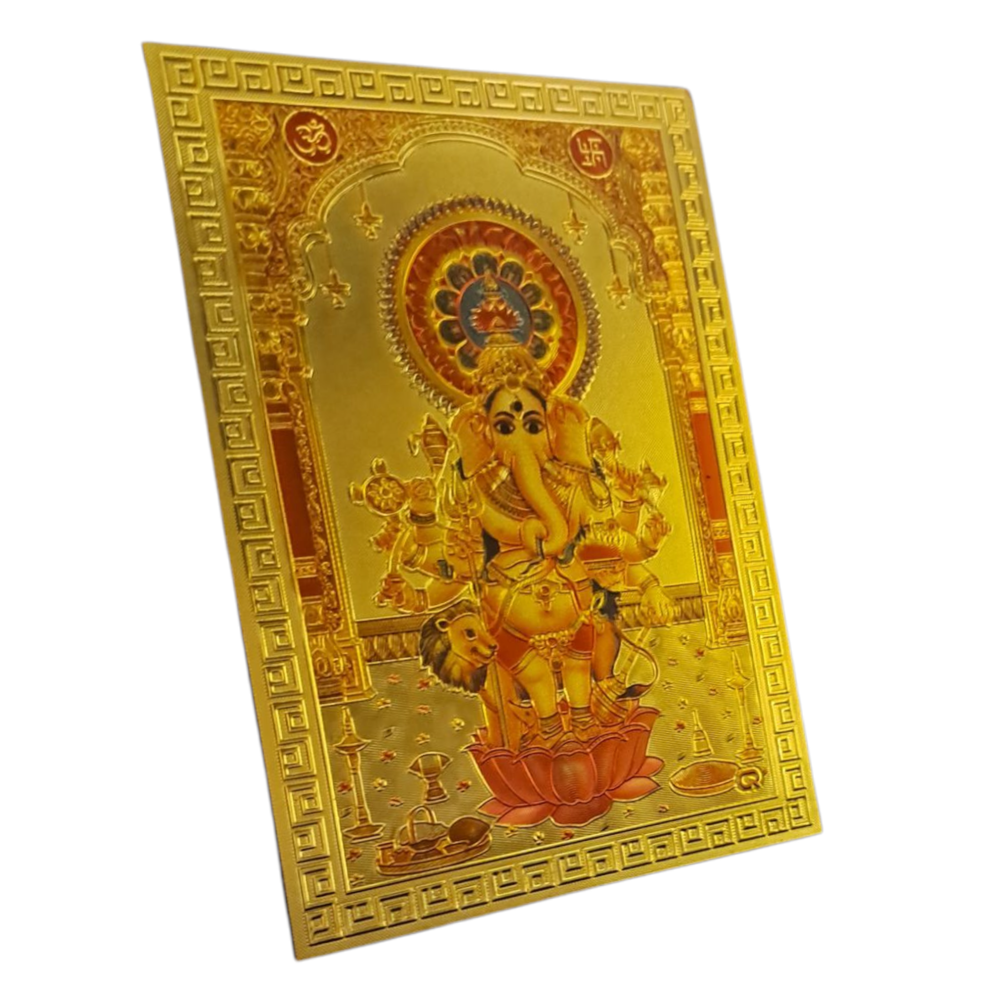 Evil Eye Protective Drishti Ganapathi Fridge Magnet கண் திருஷ்டி கணபதி 6.25 X 8.5 Cms