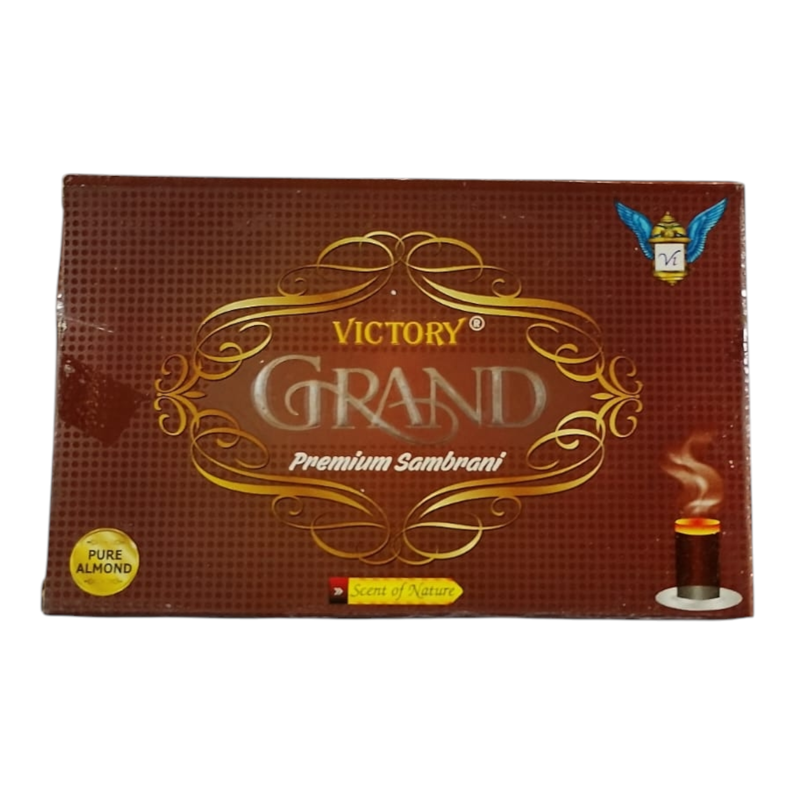 Victory Grand Pure Almond Flavour Premium Sambrani Dhoops - Pooja Homam