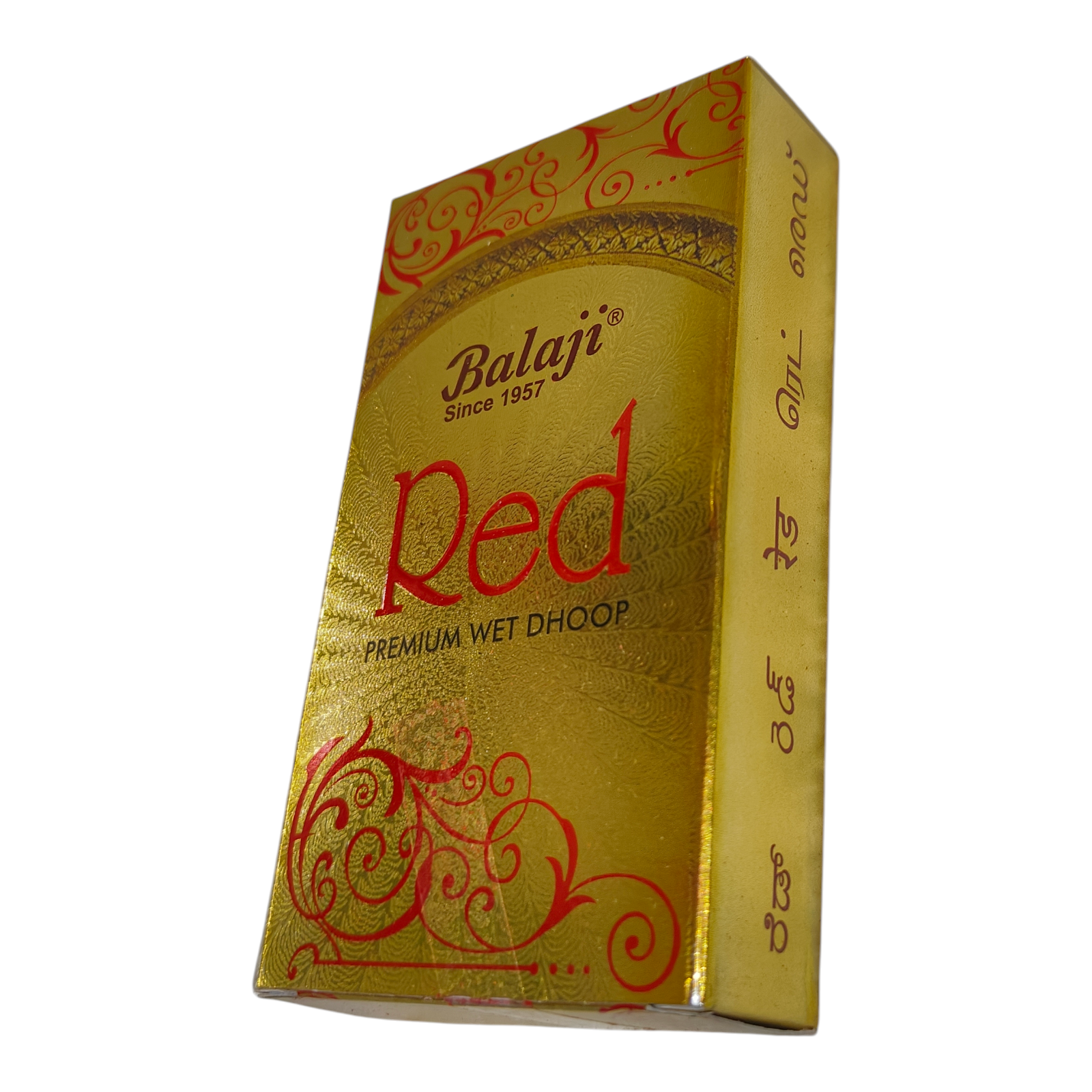 Balaji Red Premium Wet Dhoop- Traditional Temple Fragrance