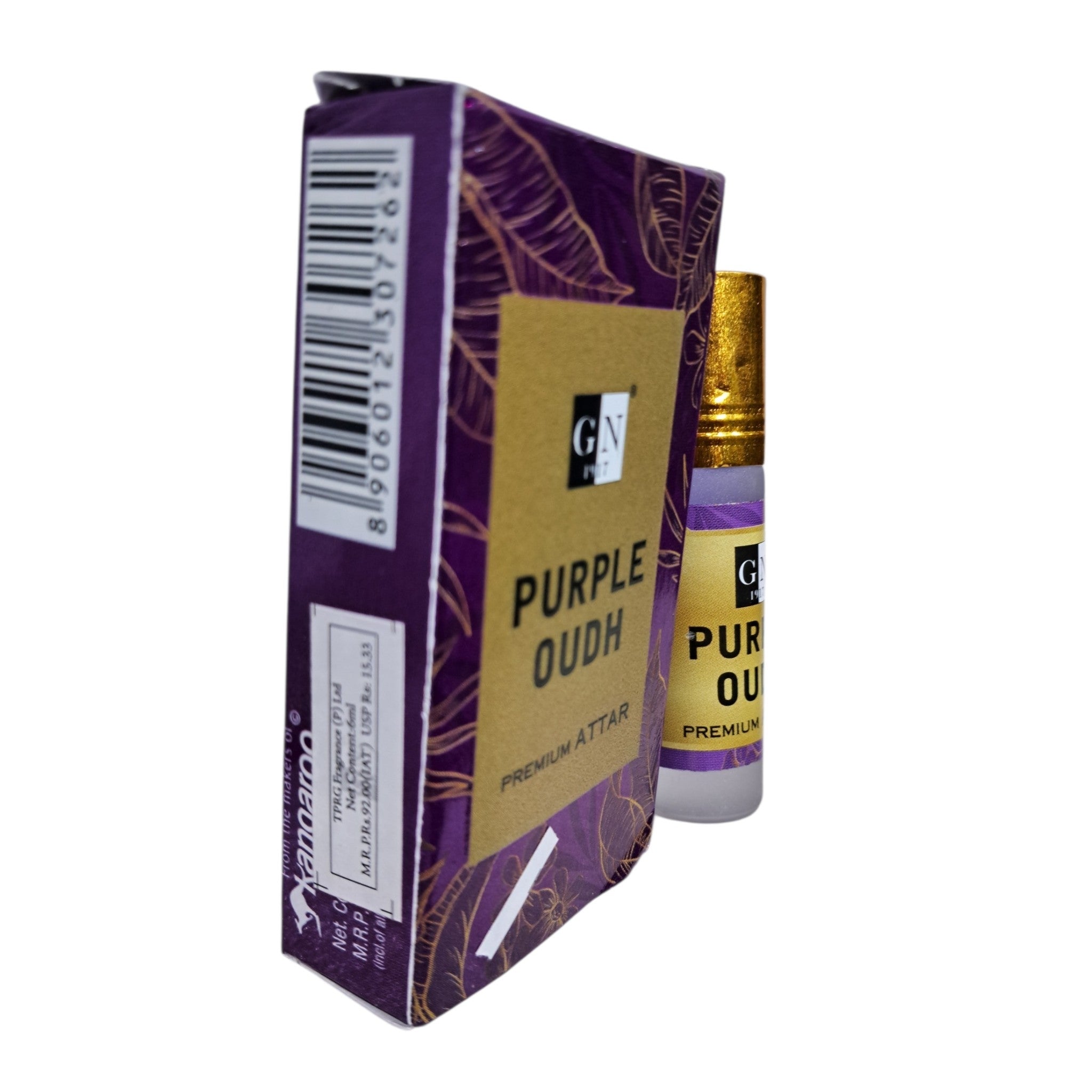 GN Purple Oudh Premium Attar Fragrance