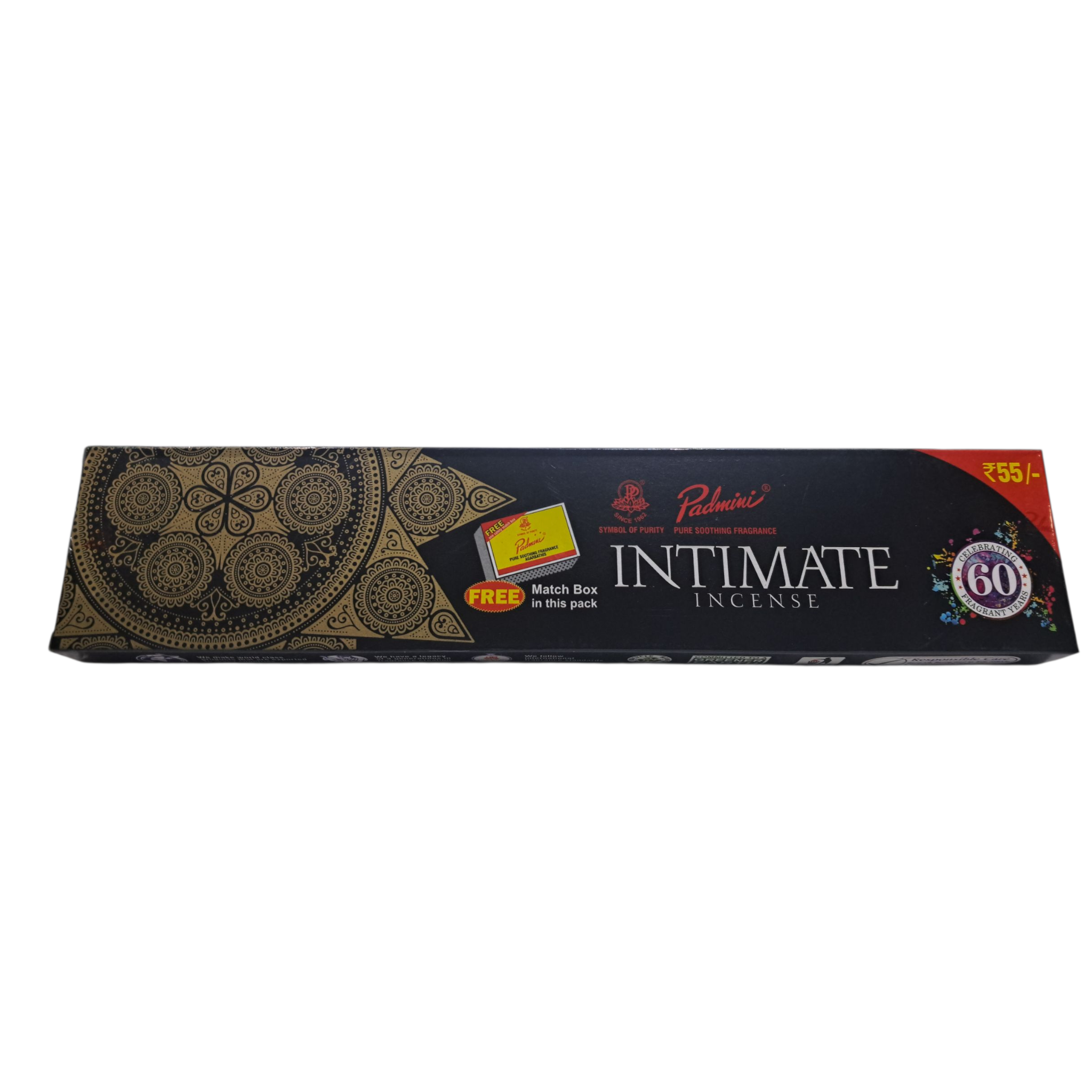 Padmini Intimate Incense Sticks 90 gms Divine Collection for Pooja & Yoga Sessions