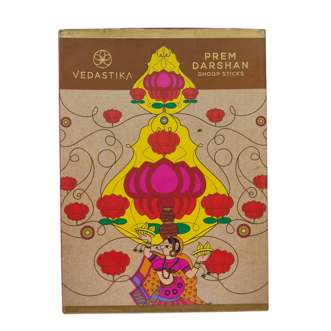 Vedastika Prem Darshan Dhoop Sticks - Aromatic Peace & Spiritual Ambience