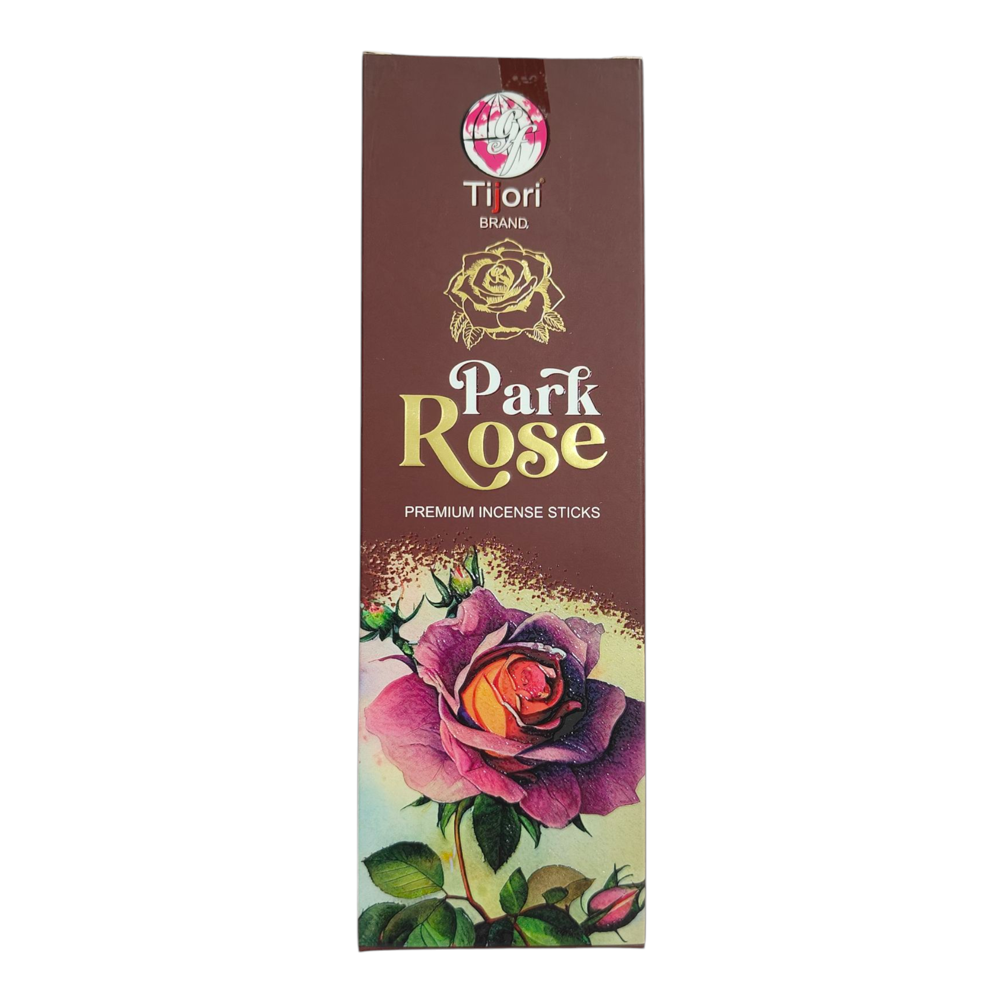 Tijori Park Rose Premium Incense Sticks for long-lasting Floral aroma