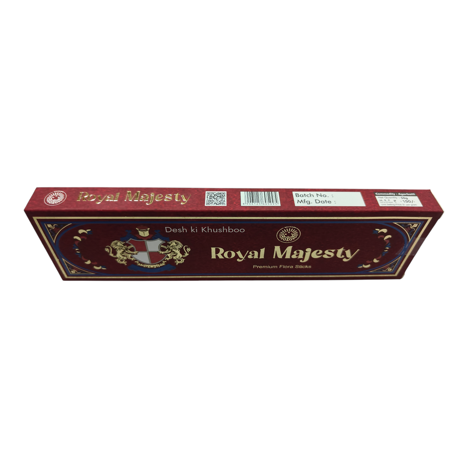 Ravi Rag Royal Majesty Premium Flora Sticks - Rich Indian floral fragrance