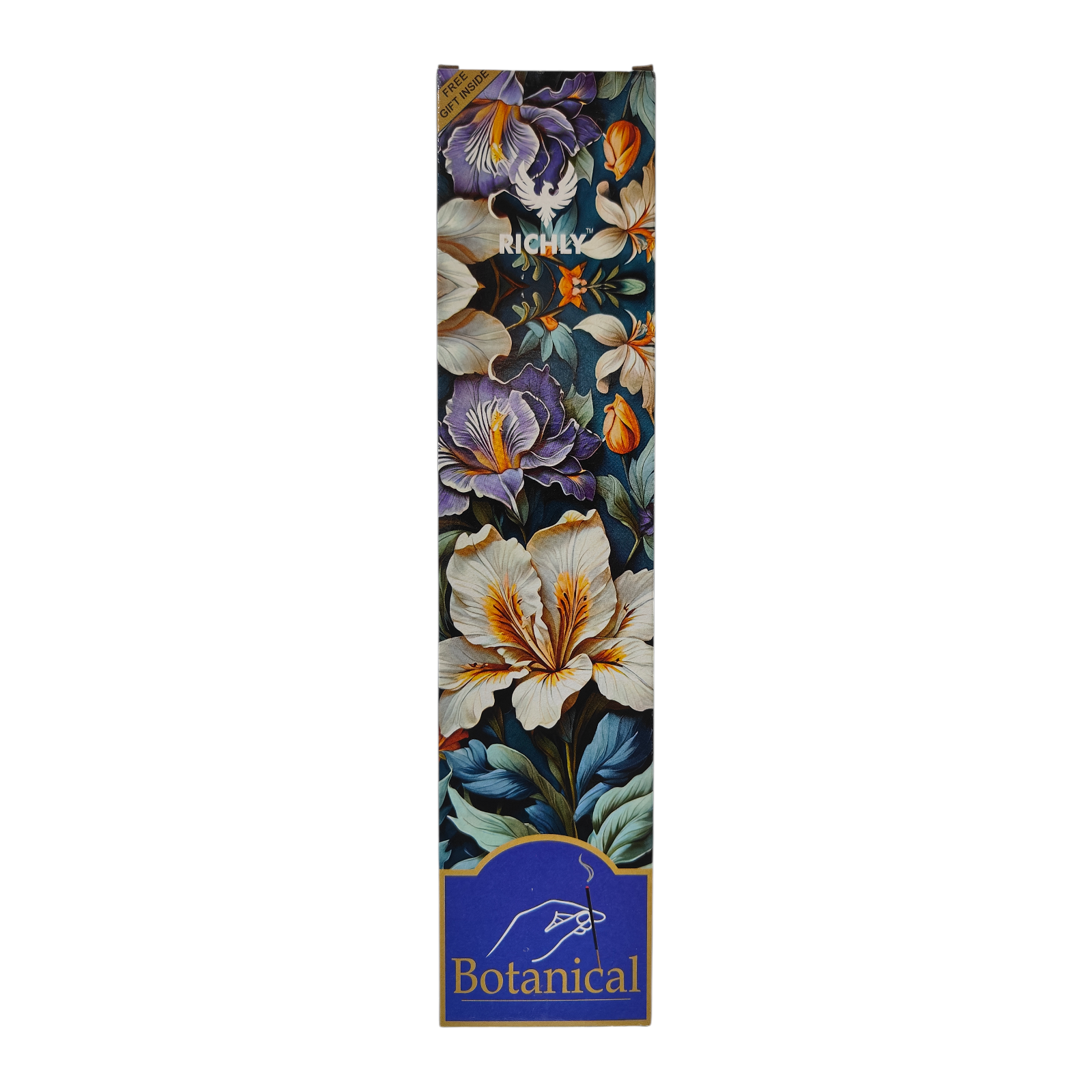 Richly Botanical Incense Sticks - Natural Floral Aroma for Home Pooja & Meditation