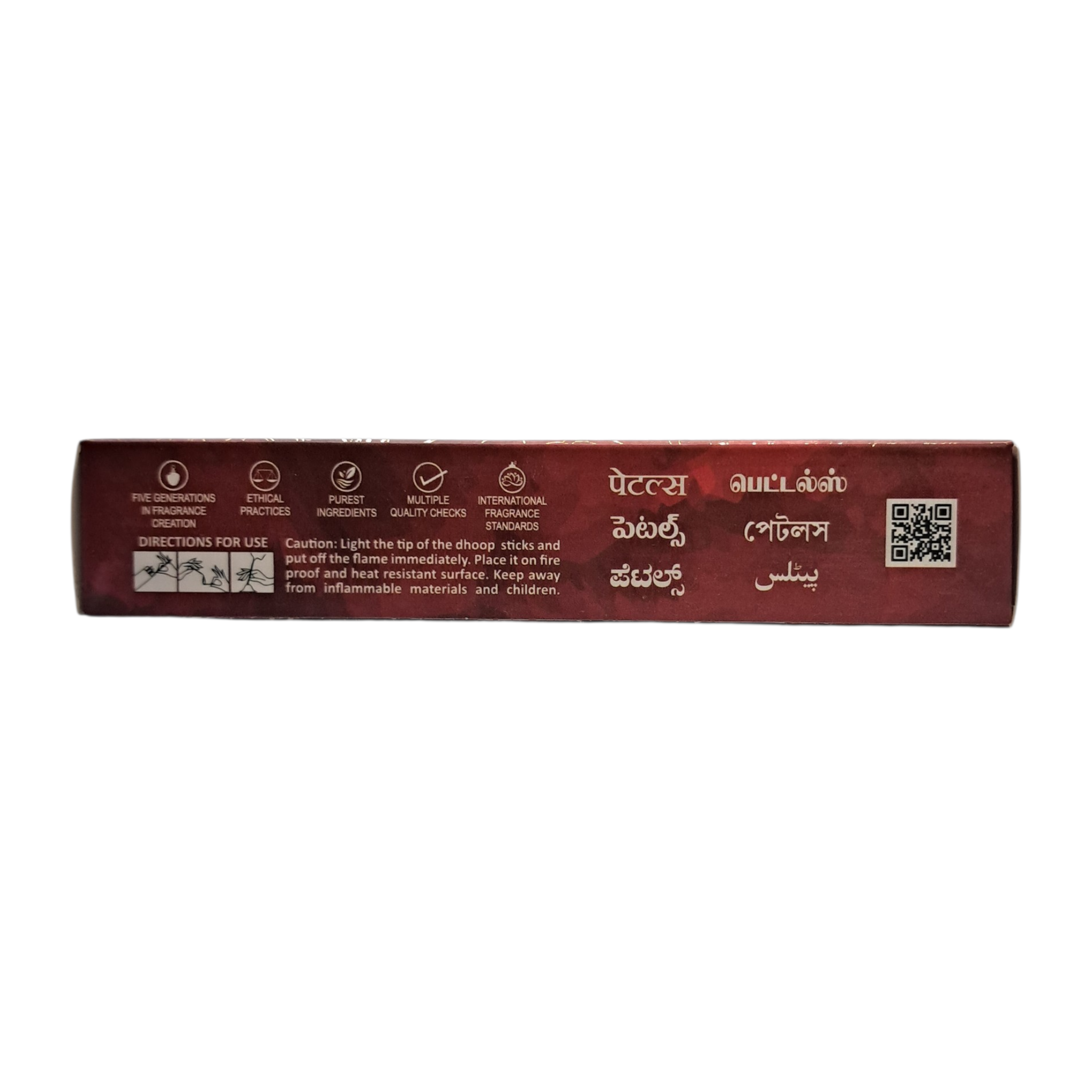 Oriental Golden Petals Premium Dhoop Sticks - magic of Fresh Flower fragrance for your Pooja