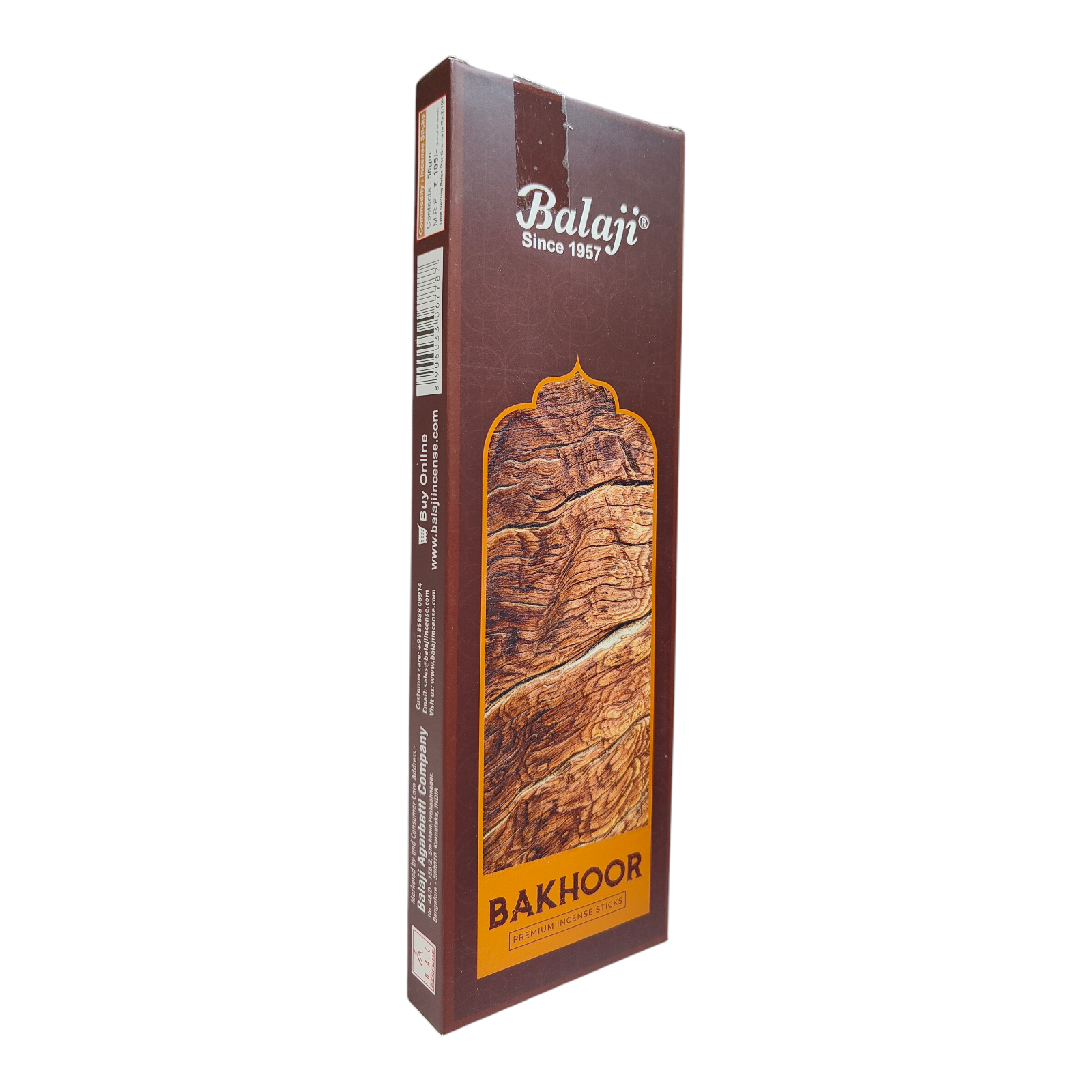 Balaji Bakhoor Premium Incense Sticks - Rich Oudh  Fragrance for Home Pooja & Meditation