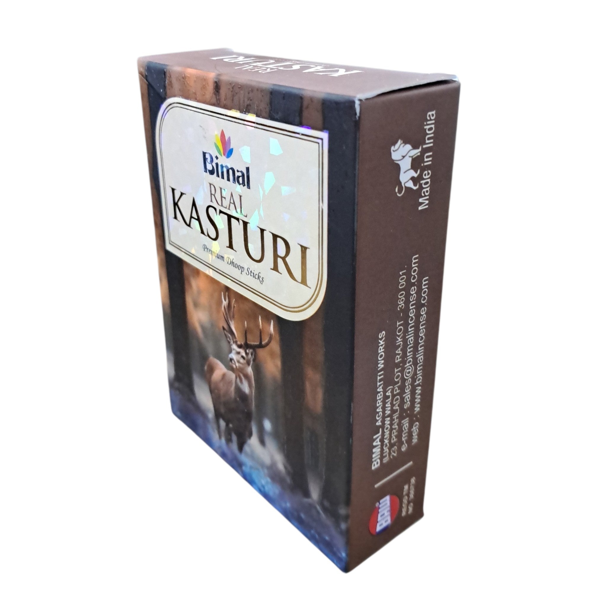 Bimal Real Kasturi Premium Dhoop Sticks -releases a long-lasting scent for Pooja & Yoga