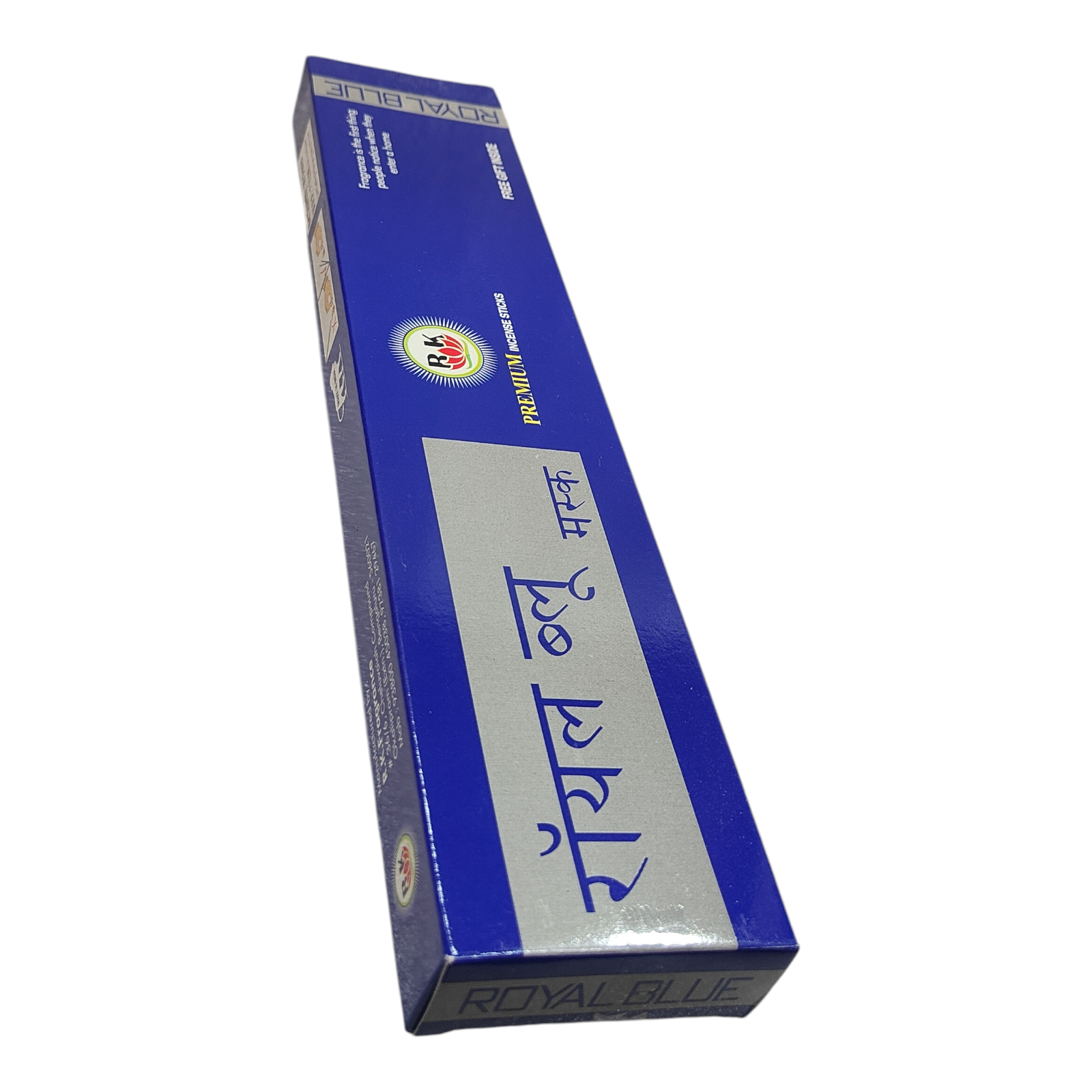 R.K. Fragrance Royal Blue Musk Premium Incense Sticks - a luxurious aromatic experience