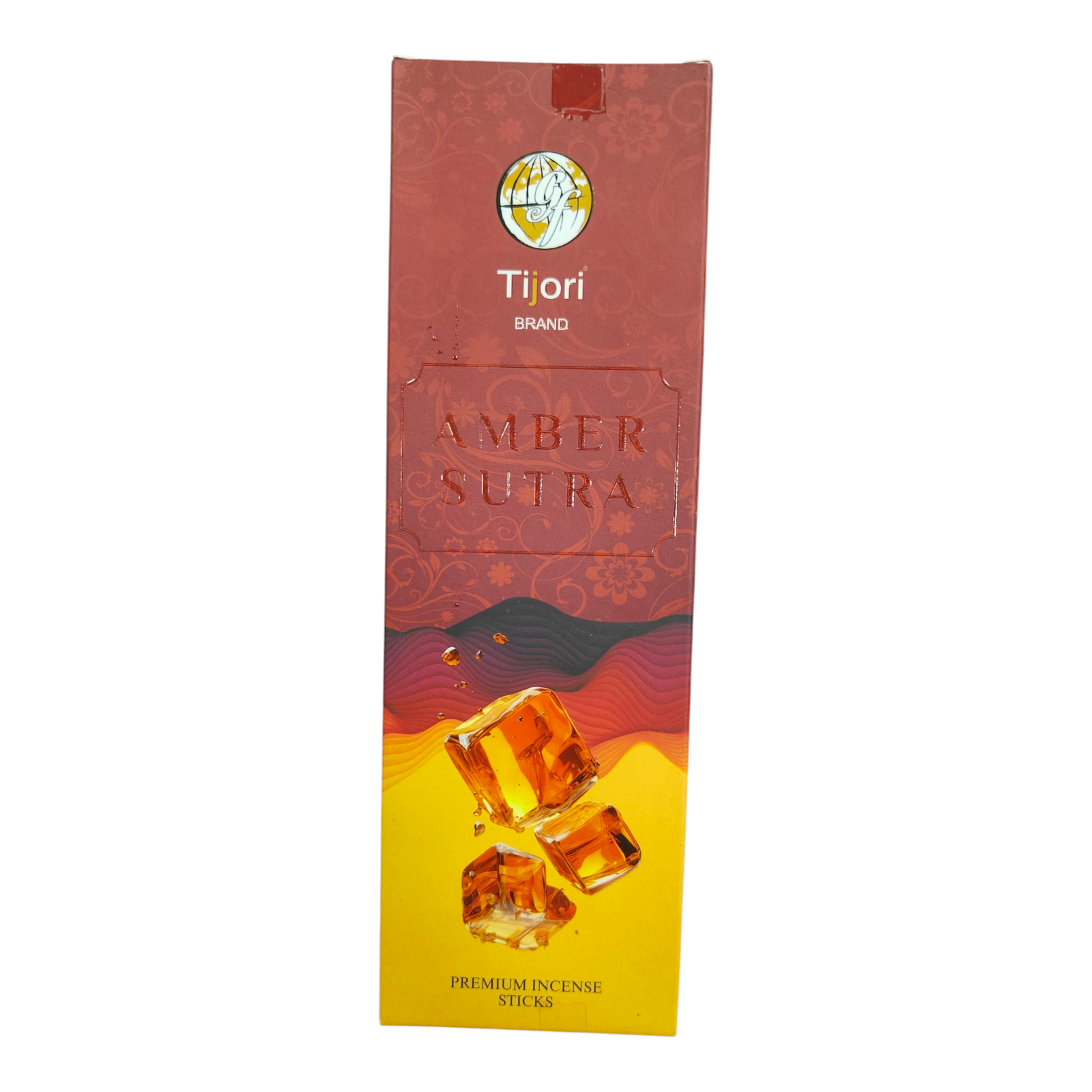 Tijori Amber Sutra Premium Incense Sticks – Warm Amber Aroma
