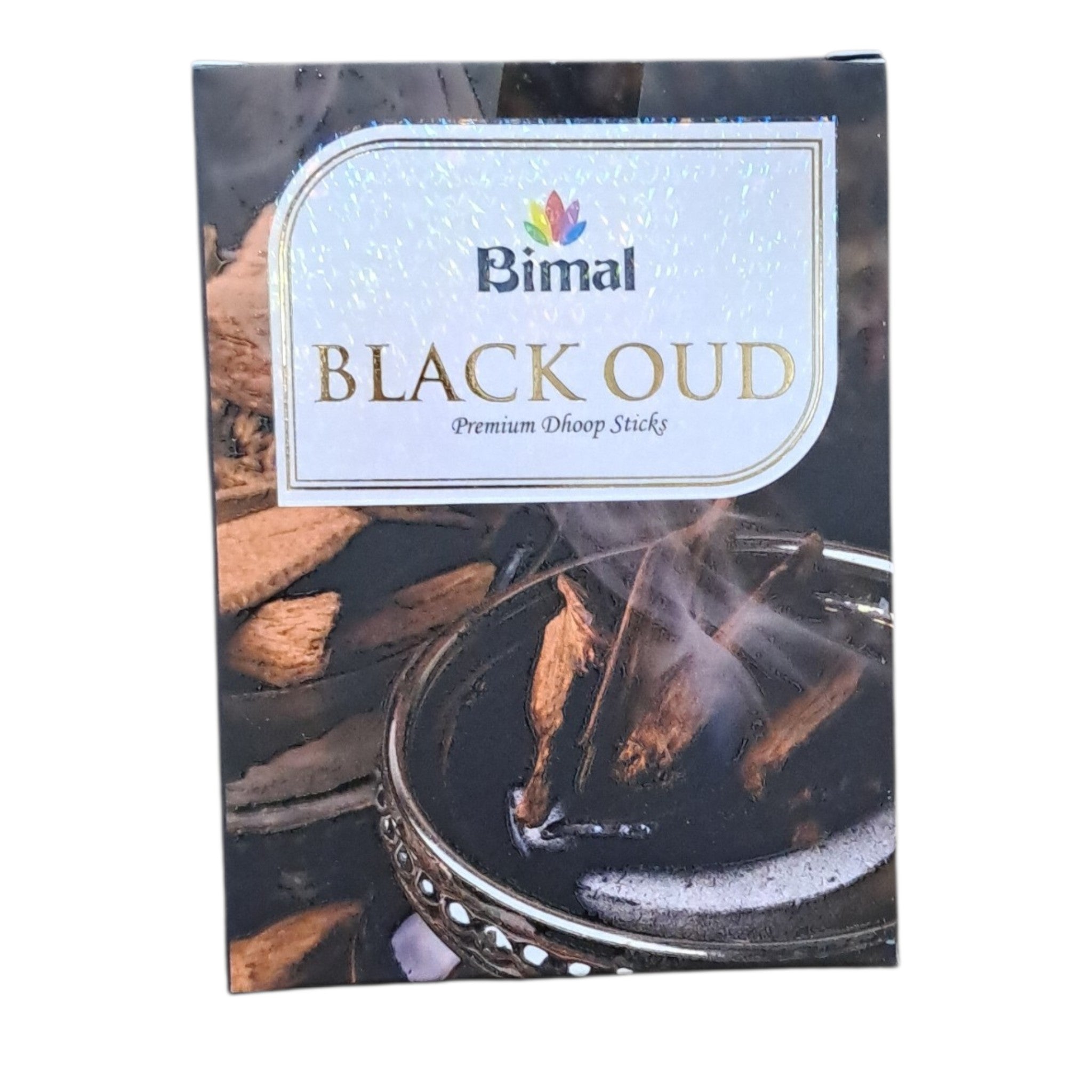 Bimal Black Oud Premium Dhoop Sticks - Perfect Fragrance for Meditation, Spiritual moments
