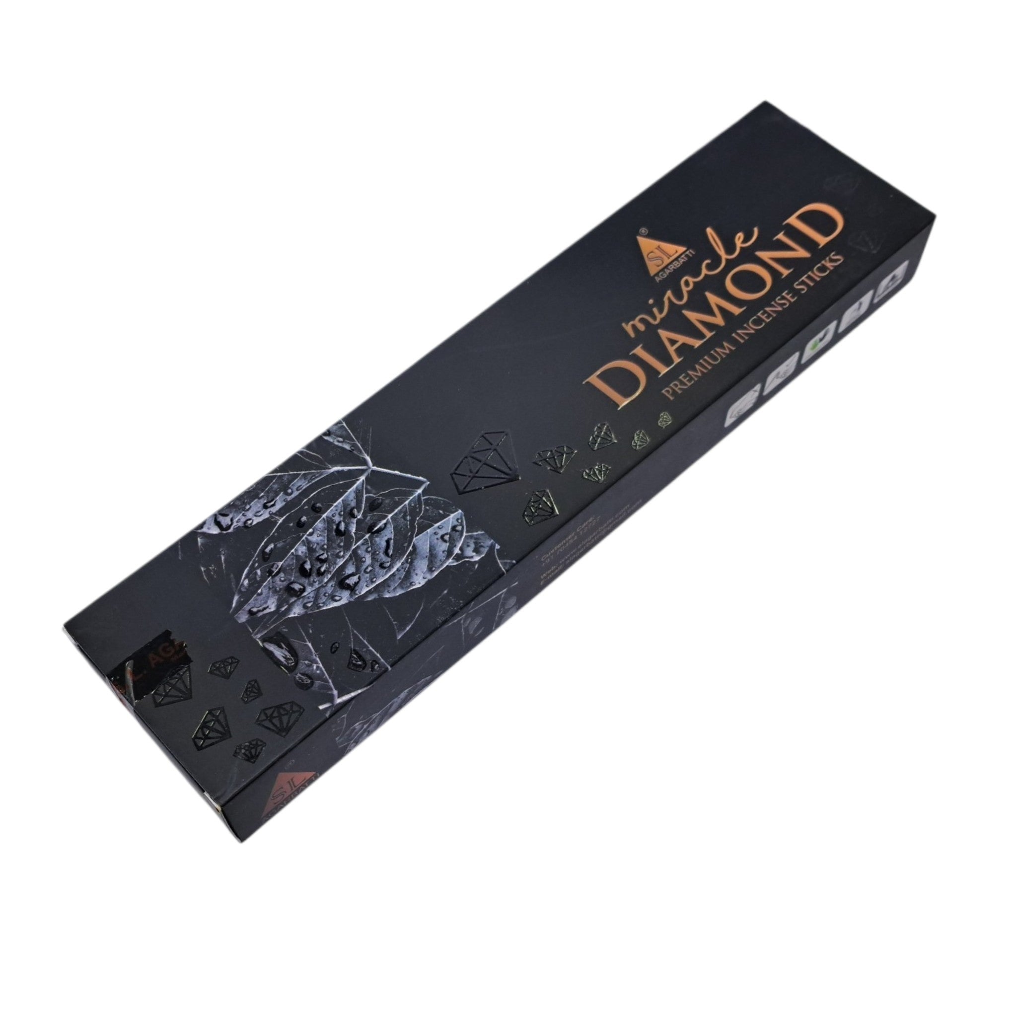 SL Agarbatti Miracle Diamond Premium Incense Sticks for Pooja and Meditation