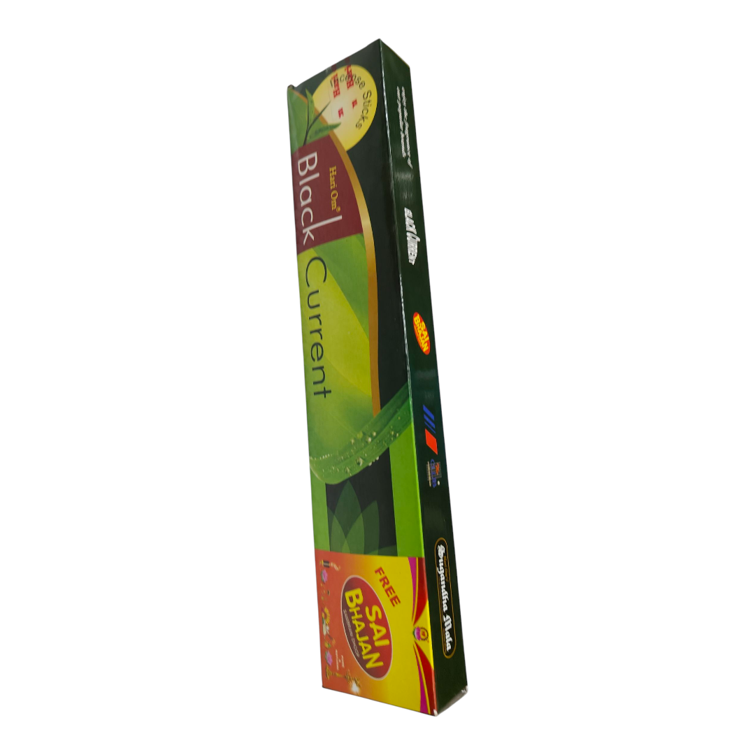 Hari Om Black Current Incense Sticks for Pooja & spiritual ceremonies