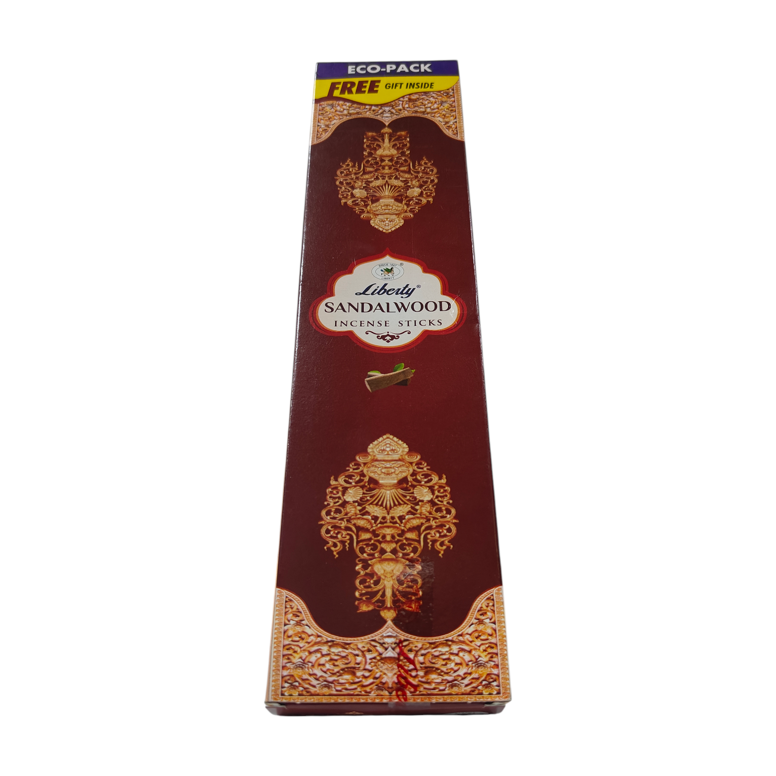 Liberty Sandalwood Incense Sticks - balanced, soothing Aroma for spiritual moments