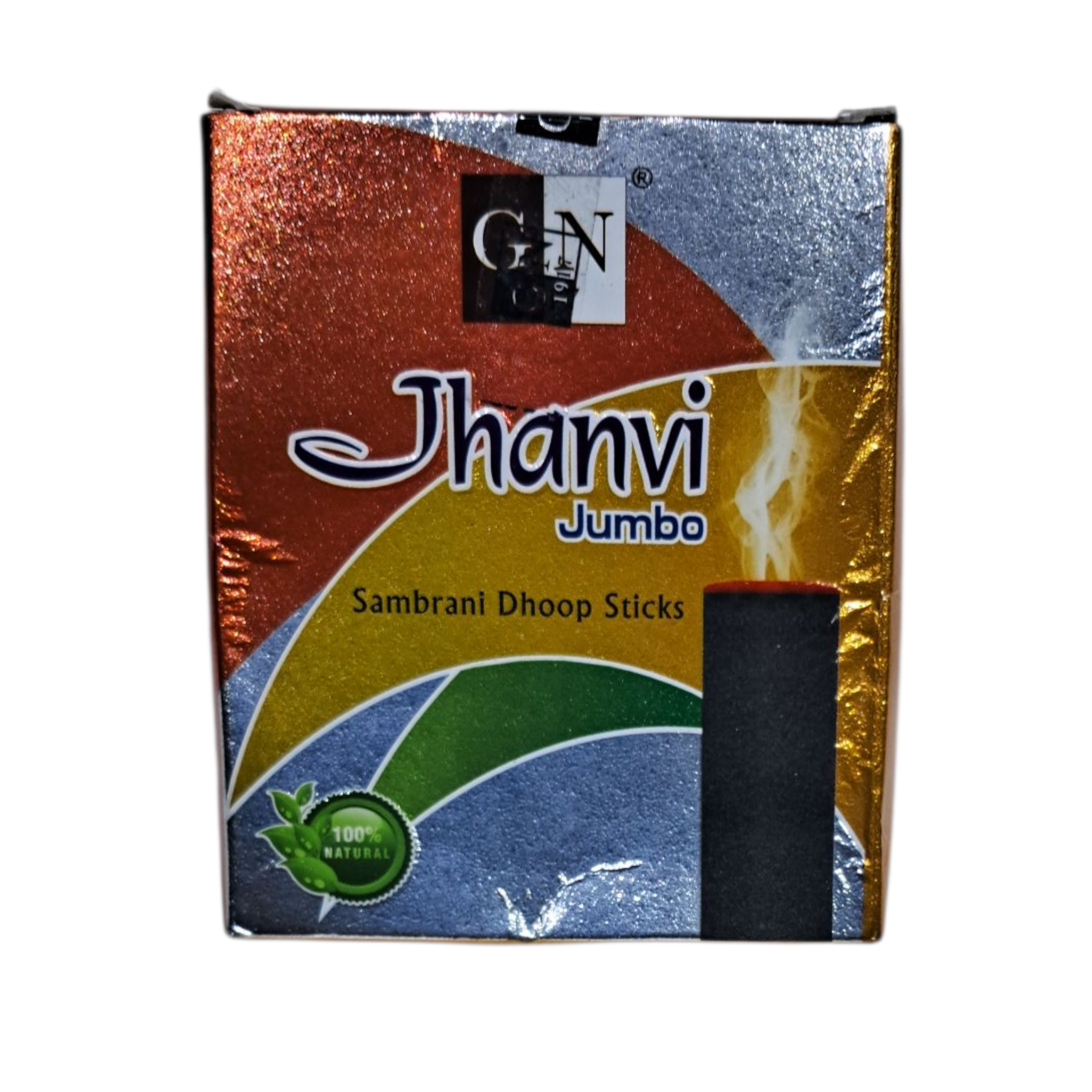 GN Jhanvi Jumbo Sambrani Dhoop Sticks –Natural Aromatic Incense for Pooja & Meditation