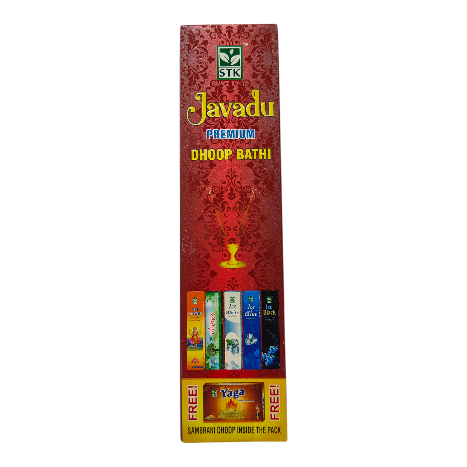 STK Javadhu Premium Dhoop Bathi - for calm & sacred atmosphere