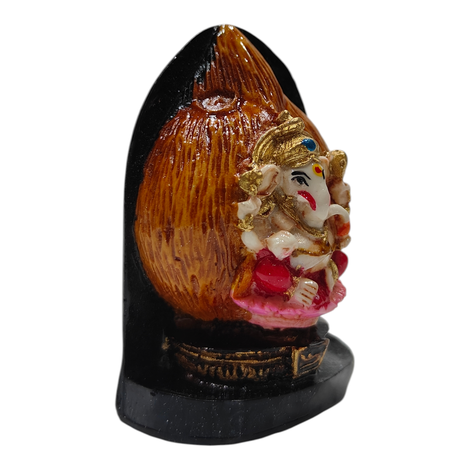 Mini Coconut Ganpathi Papa Idol SB 759 size 2 inches - Best return gifts for Ganesh Chaturthi & Weddings