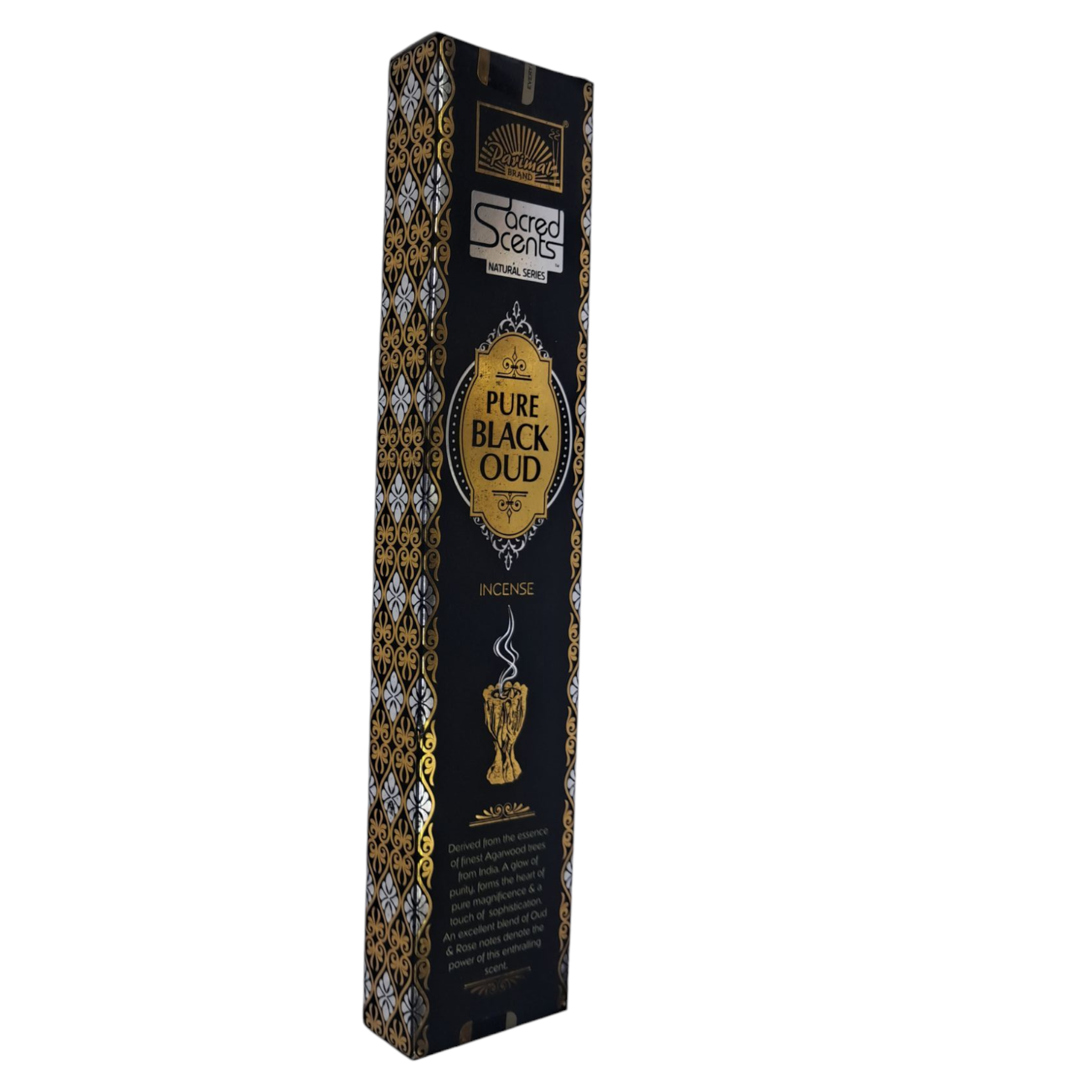 Parimal Sacred Scents Pure Black Oud Incense Sticks
