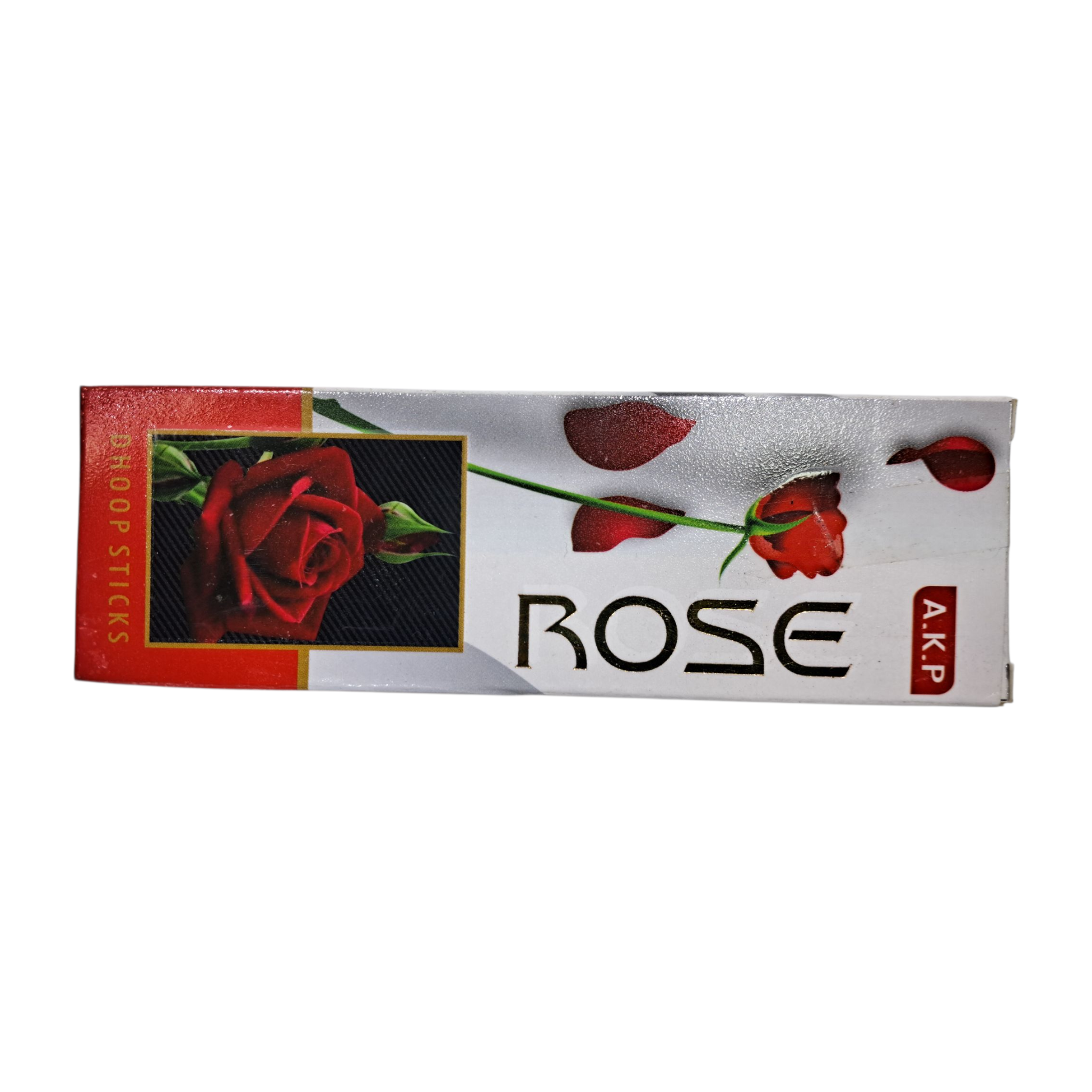 AKP Rose Dhoop Sticks 50 gms - Natural Floral Fragrance for Pooja Home & Temple Use