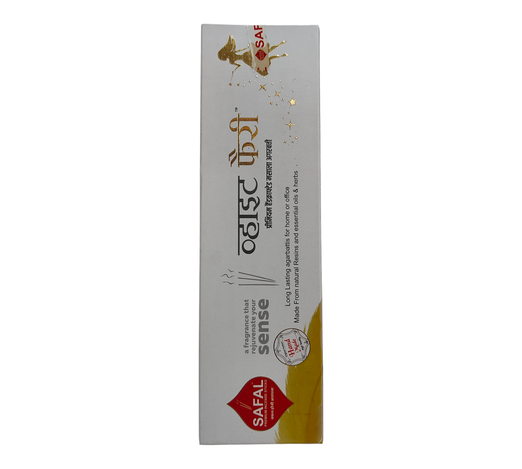 Safal White Fairy Premium Hand Crafted Masala Incense Sticks - Devotional Aroma
