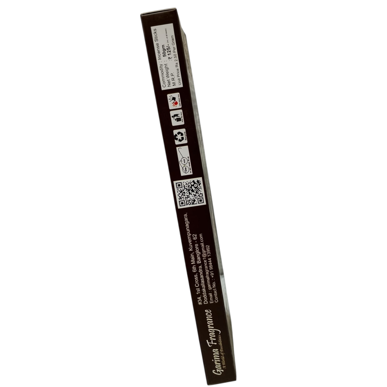 Garima Fragrance Kasturi Incense Sticks – Rich Musk Aroma for Pooja & Meditation