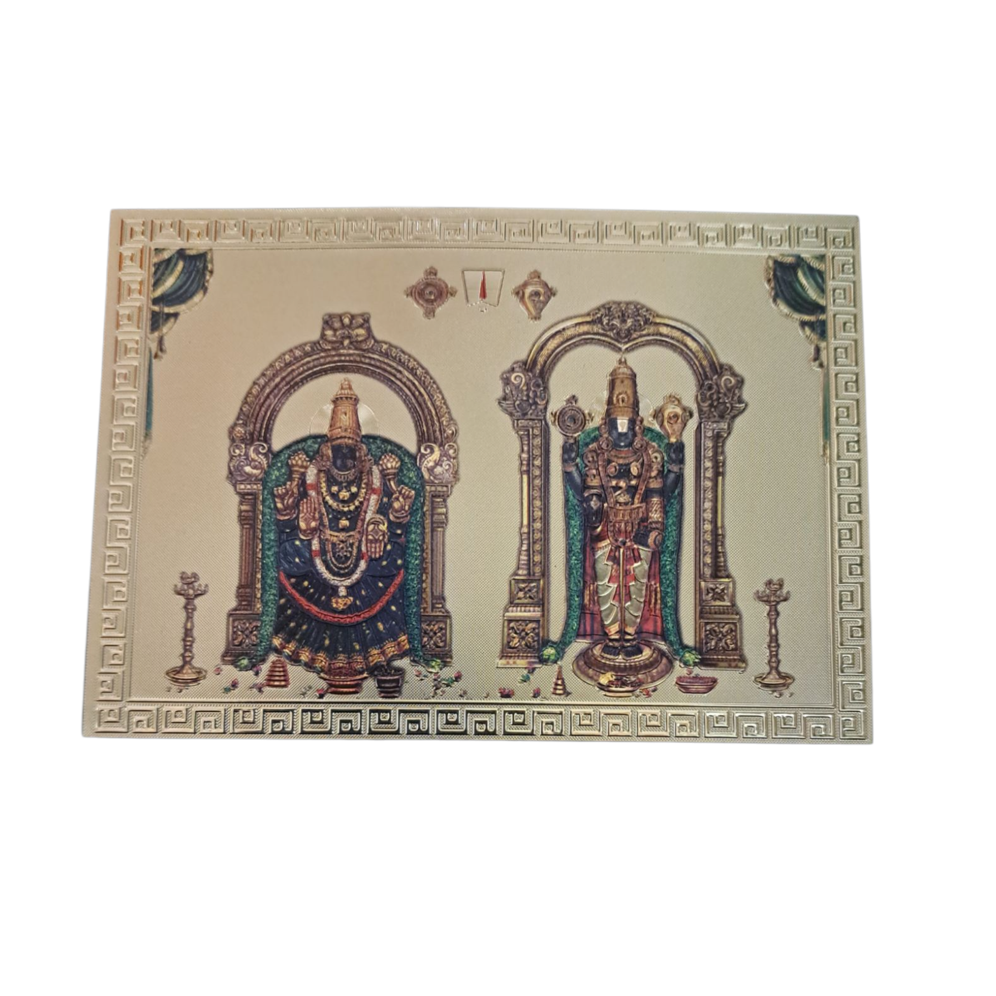 Tirupathi Padmavathi Balaji Magnet 6.25 X 8.5 Cms