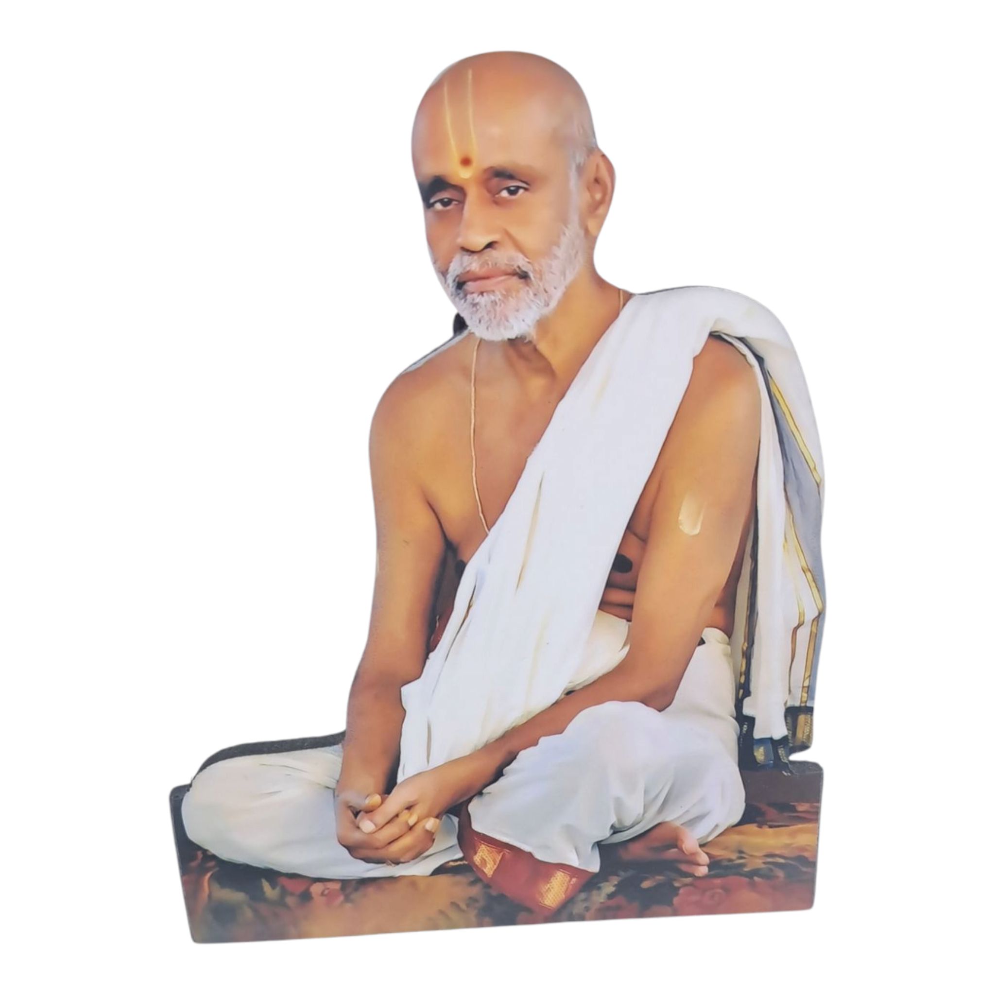 Sri Krishna Premi Swamigal Sri Anna Photo cut – 4", 6", 8" Sizes Spiritual Wall/Table Décor