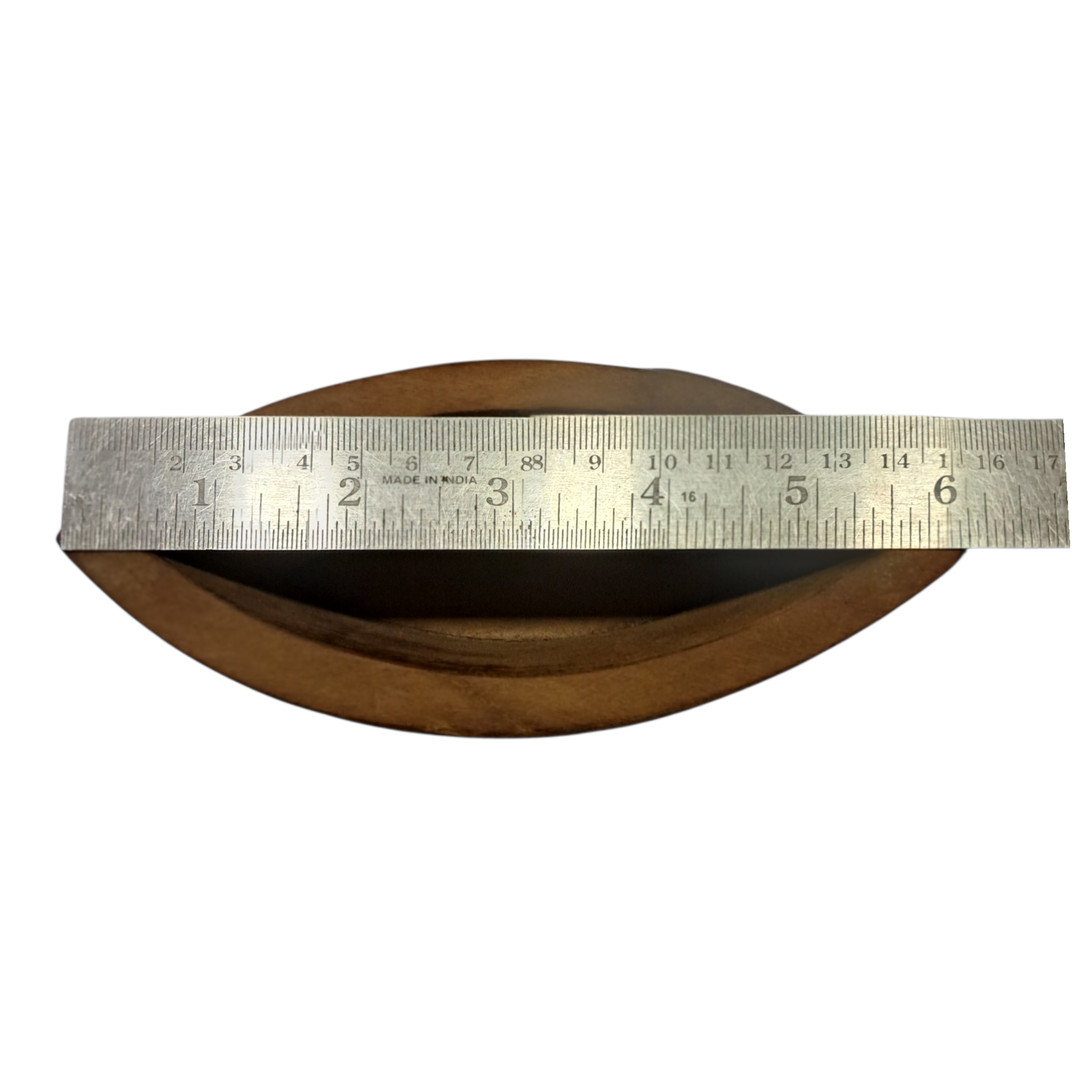 Teak Wood Vibuthi MadalTeak Wood Vibuthi Madal  - Oval Bowl for daily Pooja Rituals