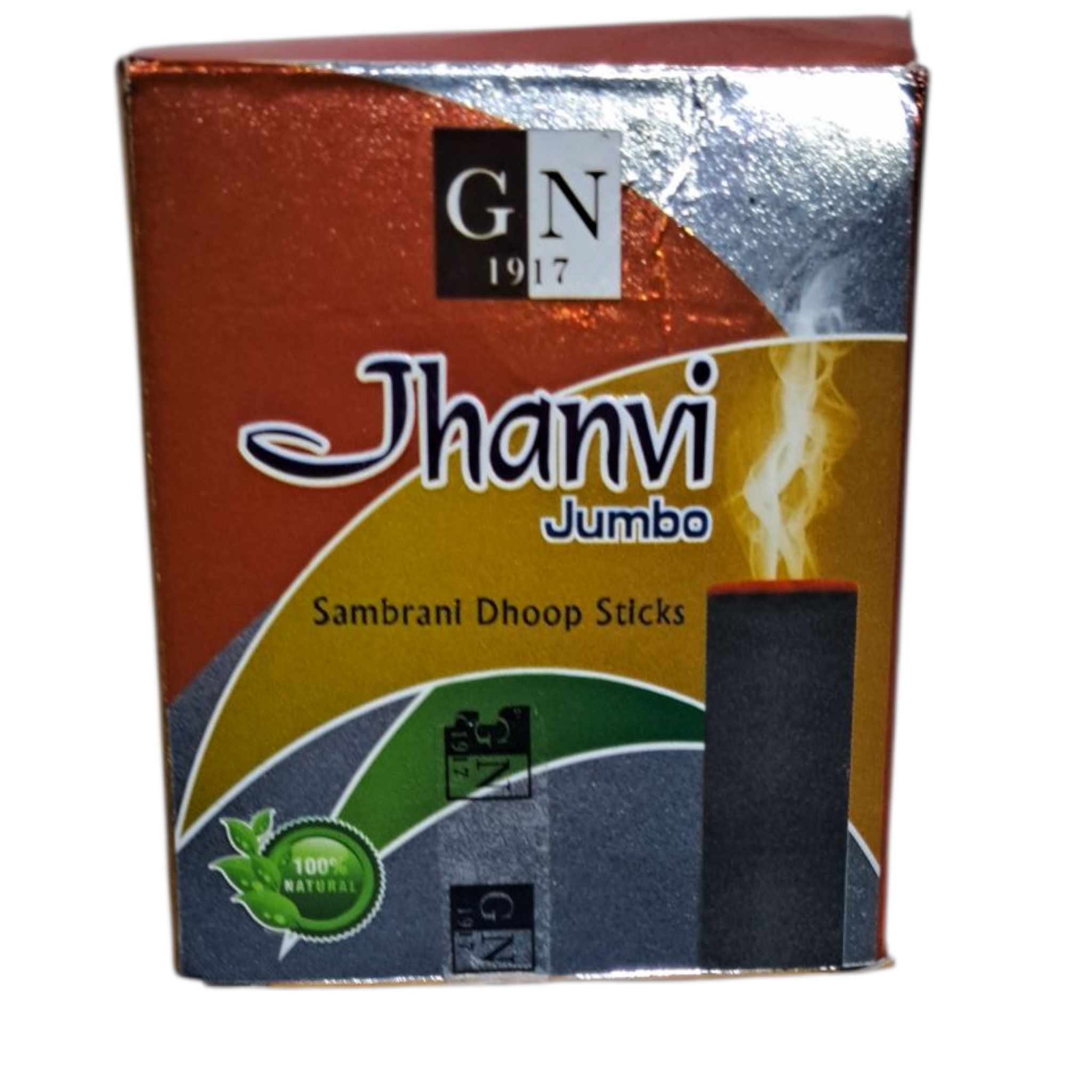 GN Jhanvi Jumbo Sambrani Dhoop Sticks –Natural Aromatic Incense for Pooja & Meditation