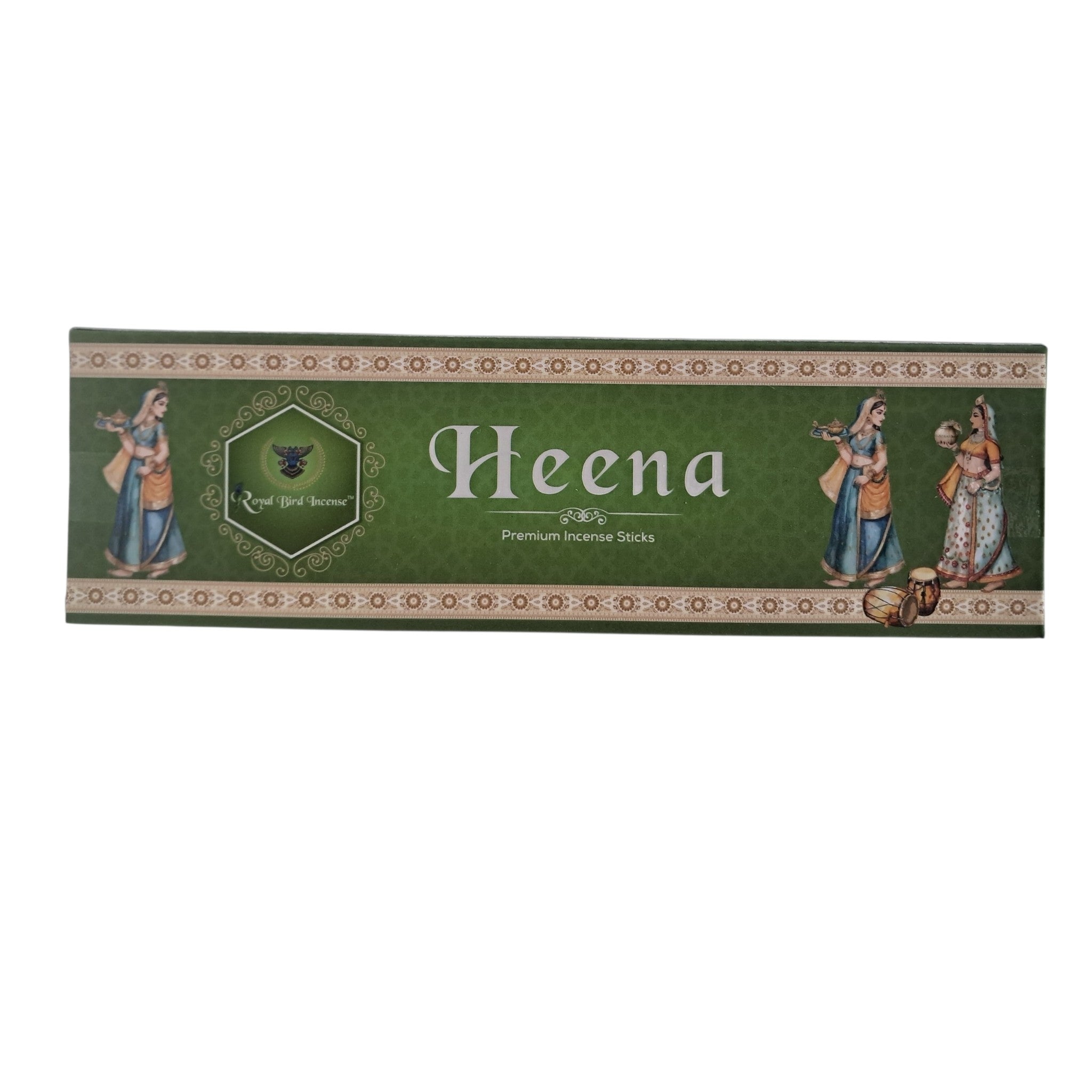Royal Bird Incense Heena Premium Natural Incense - specific fragrance for Pooja and Yoga