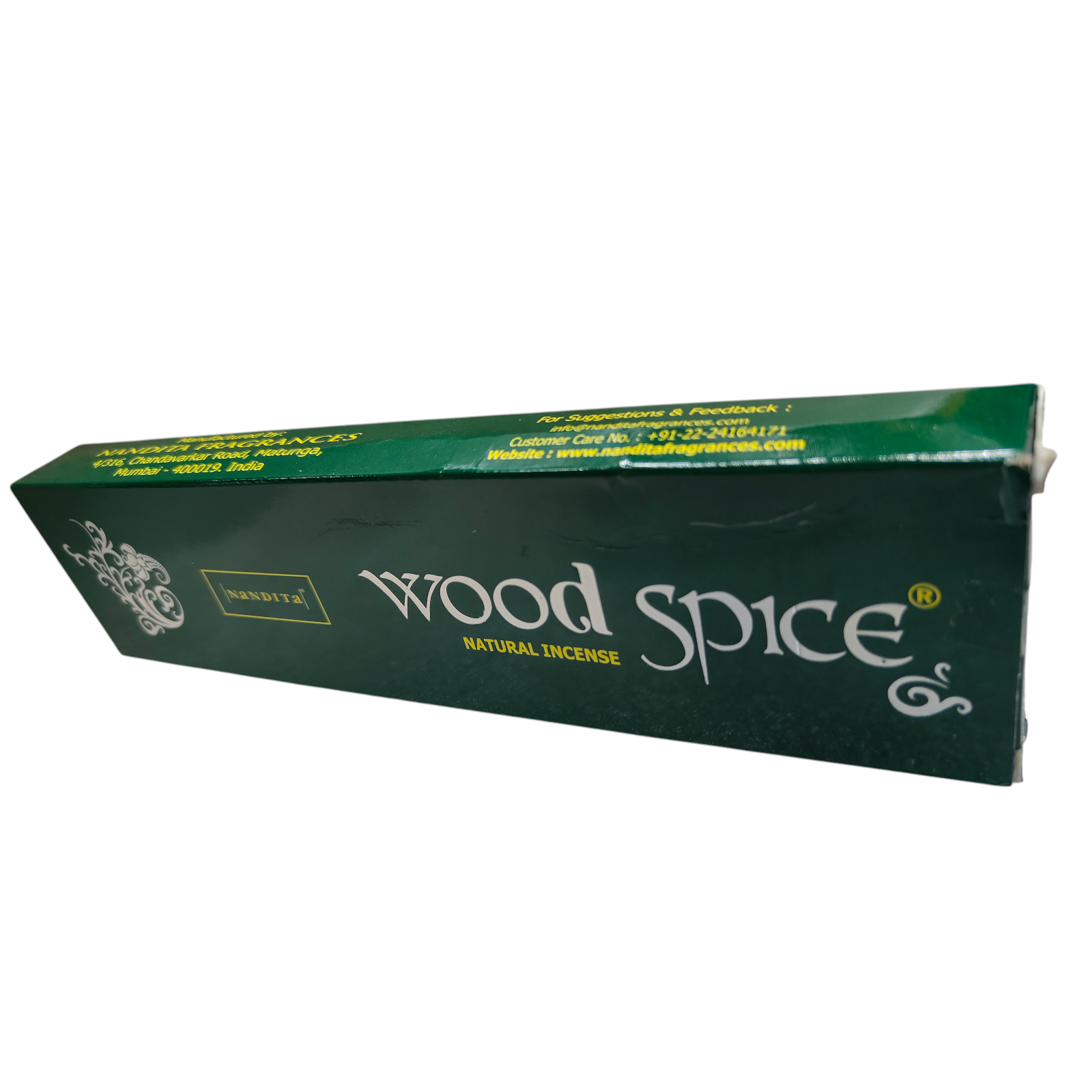 Nandita Wood Spice Natural Incense - Spiritual incense for Pooja