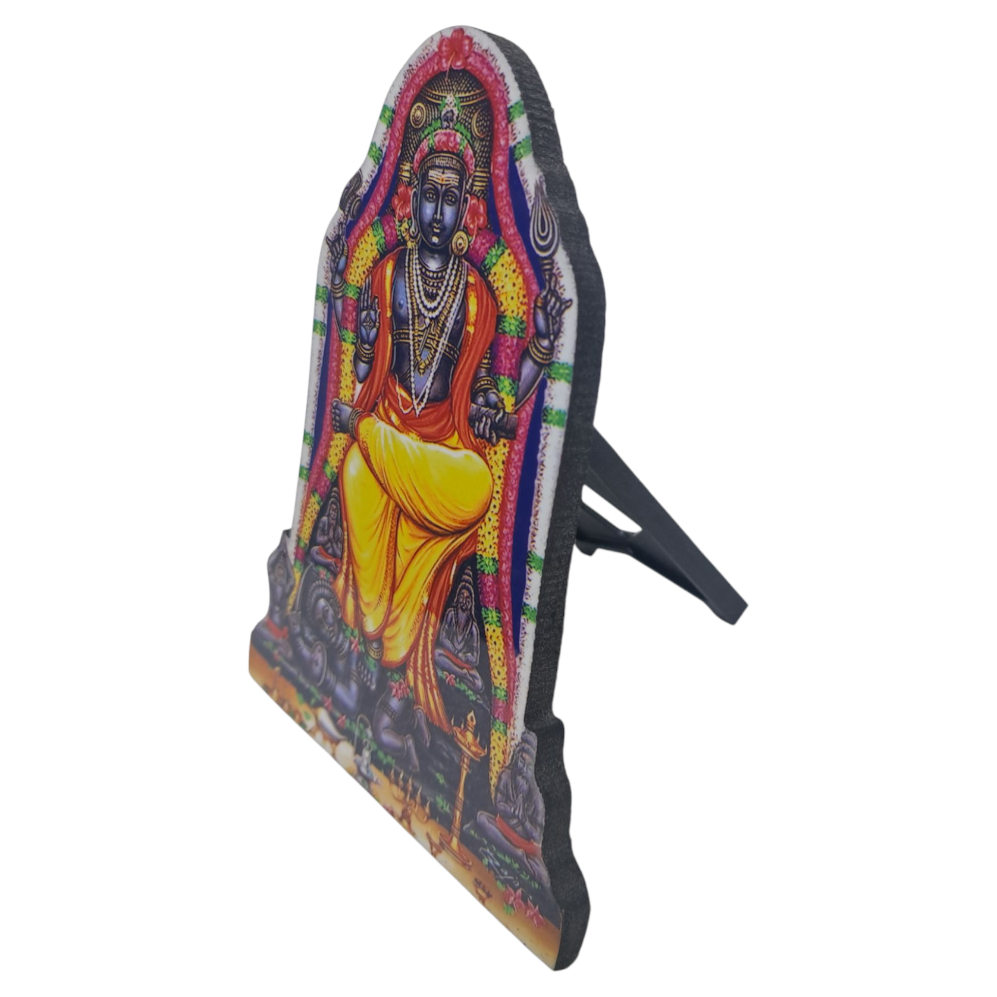 Dakshinamoorthi Photo cut 4", 6", 8" Sizes – God of Wisdom Wall/Table Décor
