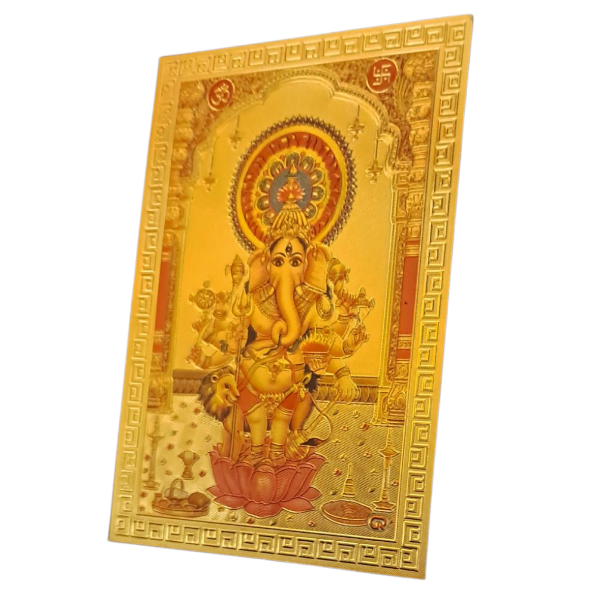 Evil Eye Protective Drishti Ganapathi Fridge Magnet கண் திருஷ்டி கணபதி 6.25 X 8.5 Cms