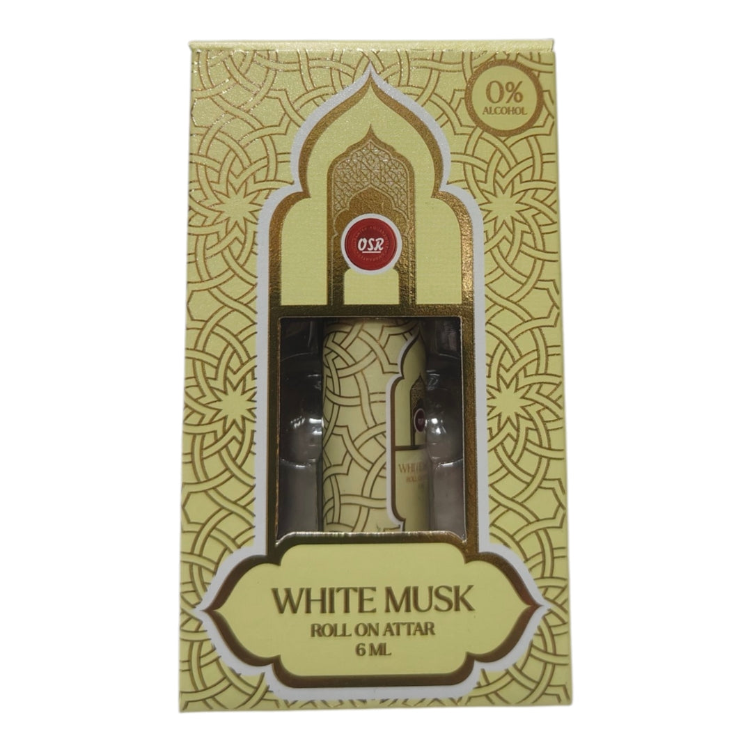OSR White Musk Roll On Attar 6 ml - an excellent choice for daily wear