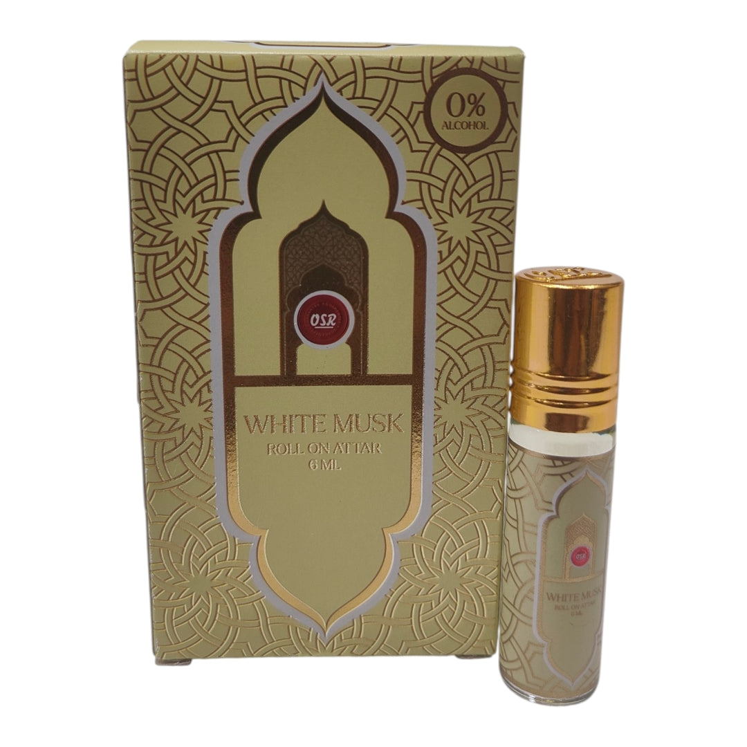 OSR White Musk Roll On Attar 6 ml - an excellent choice for daily wear