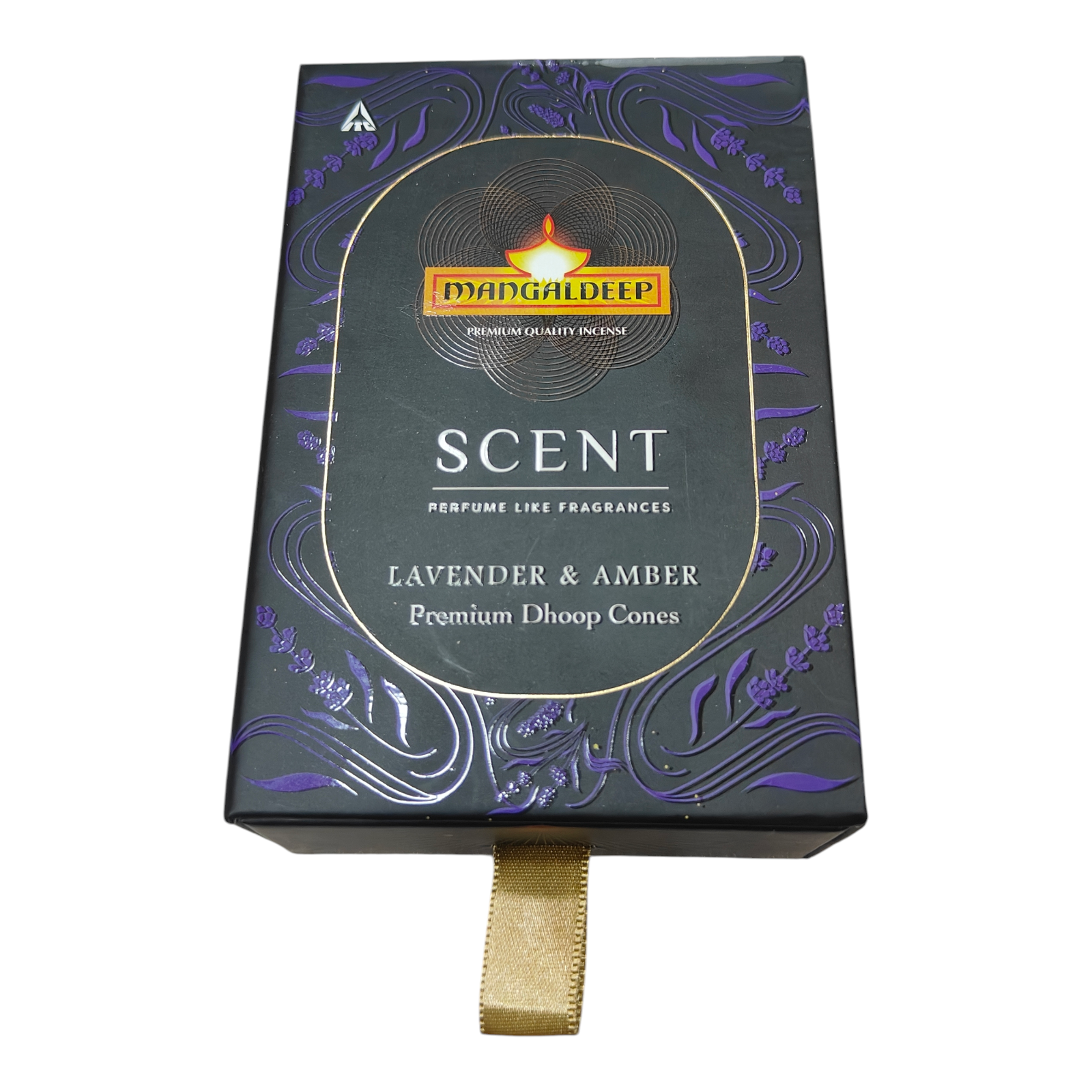 Mangaldeep Scent Premium Combo of Lavender & Amber Dhoop Cones - for divine fragrance and tranquility